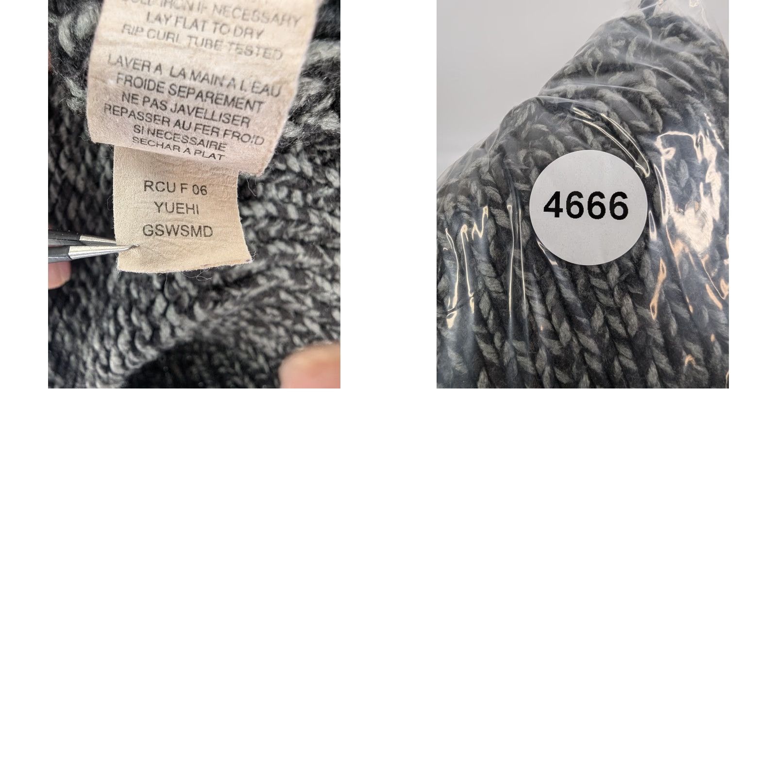 Rip Curl RIP CURL Sweater Cardigan Long Sleeve Open Knit Gray Women’s L Regular Button Cardigan Knit Lightweight Casual Fall Spring Winter Size L / US 10 / IT 46 - 9 Thumbnail