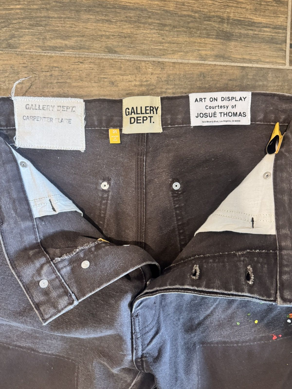 Gallery Dept. Gallery Dept. Carpenter Flare Size US 31 - 4 Thumbnail