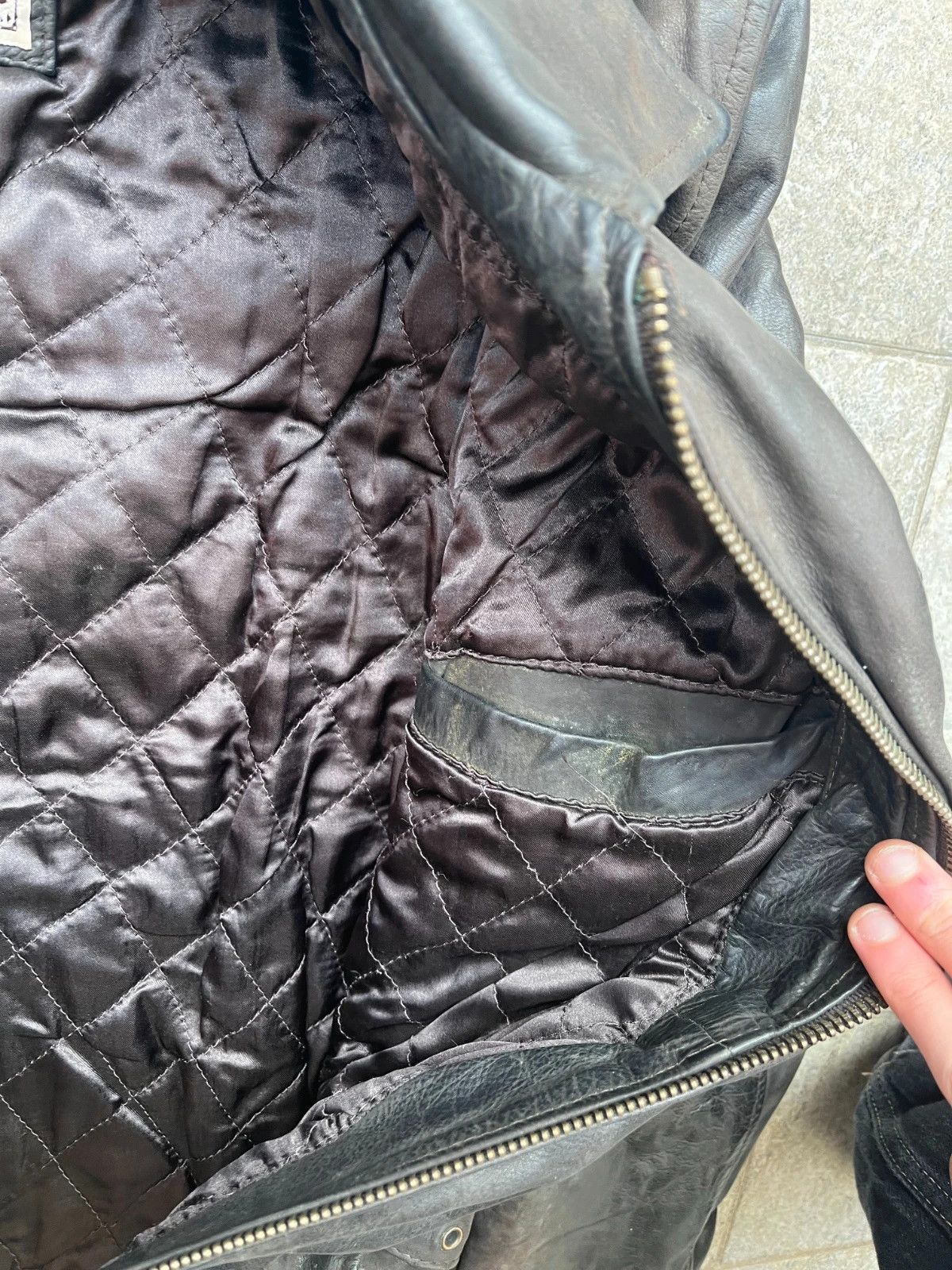 Other Super Rare Leather Corporation Bomber Jacket Size US L / EU 52-54 / 3 - 10 Thumbnail