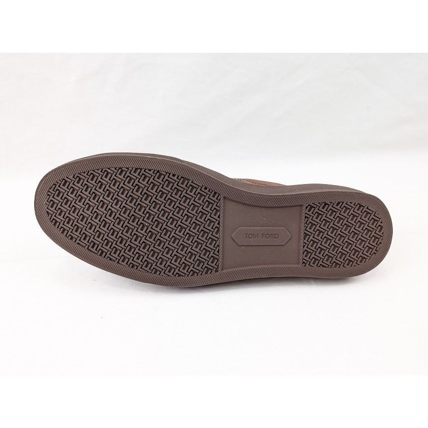 Tom Ford o1rshd1 Low-Top Sneakers in Chocolate Brown Size US 8 / EU 41 - 9 Thumbnail