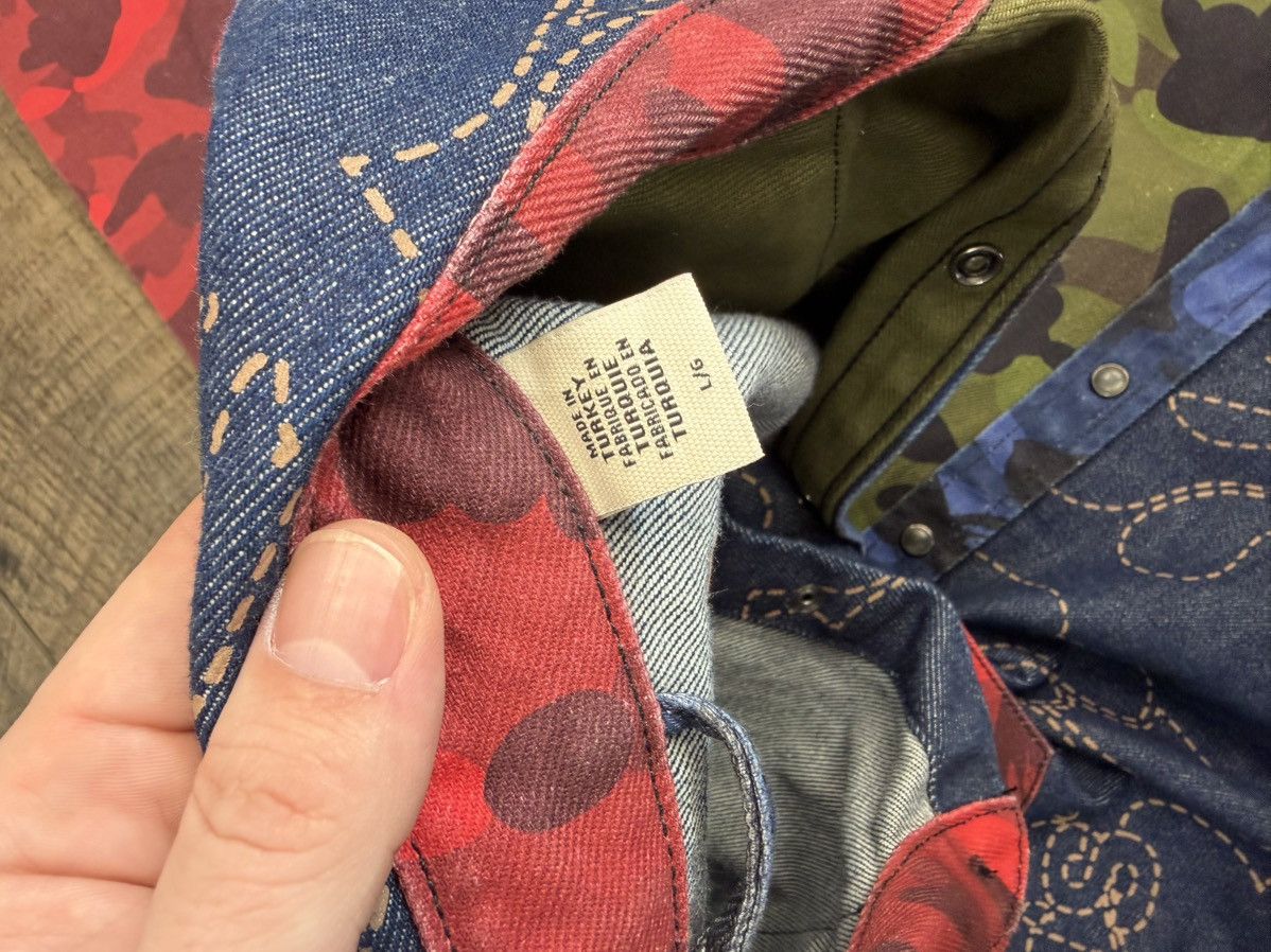Bape × Levi's Bape x Levi's Denim Jacket Multi Camo Size US L / EU 52-54 / 3 - 5 Thumbnail