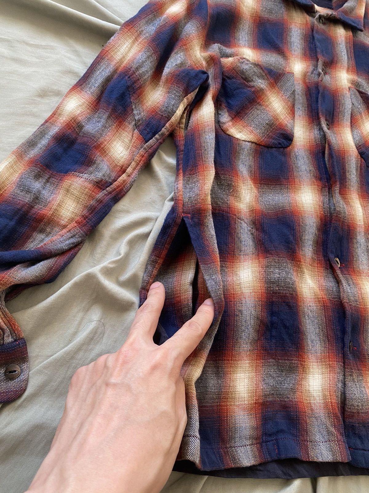 John Undercover × Undercover John undercover Patchwork shirt Size US S / EU 44-46 / 1 - 3 Thumbnail