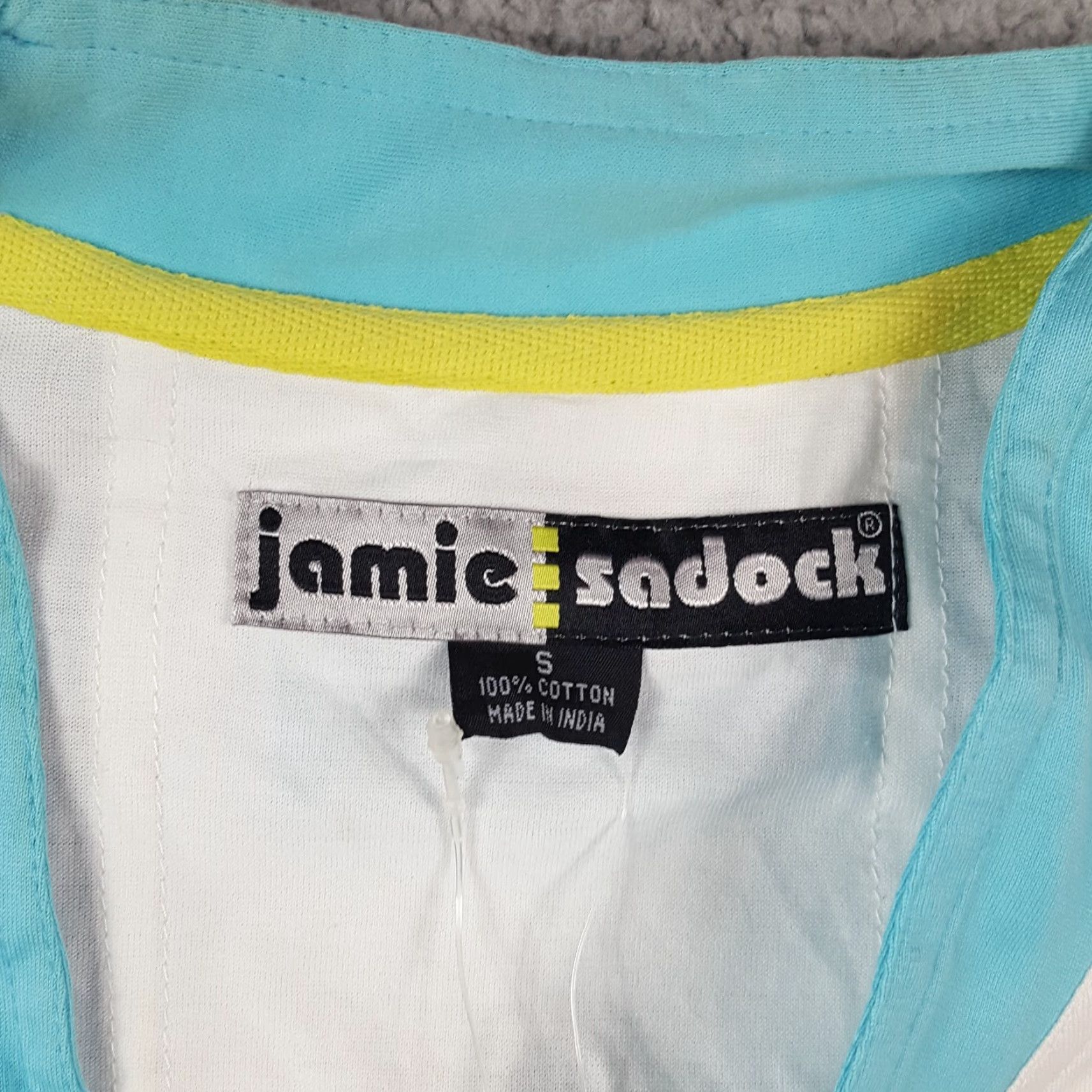 Vintage VINTAGE Jamie Sadock Y2K Preppy Golf Polo Shirt Women's Size Small Blue Button Collar Short Sleeve Retro Sports Size S / US 4 / IT 40 - 7 Thumbnail