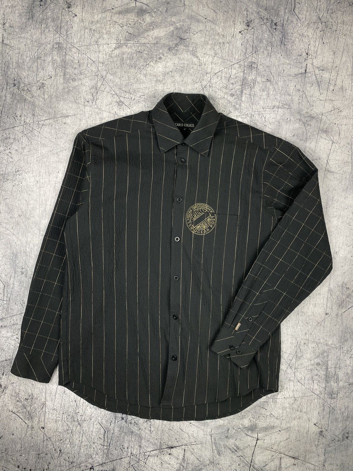 Carlo Colucci Vintage Carlo Colucci Button Up Shirt Size US L / EU 52-54 / 3 - 2 Thumbnail