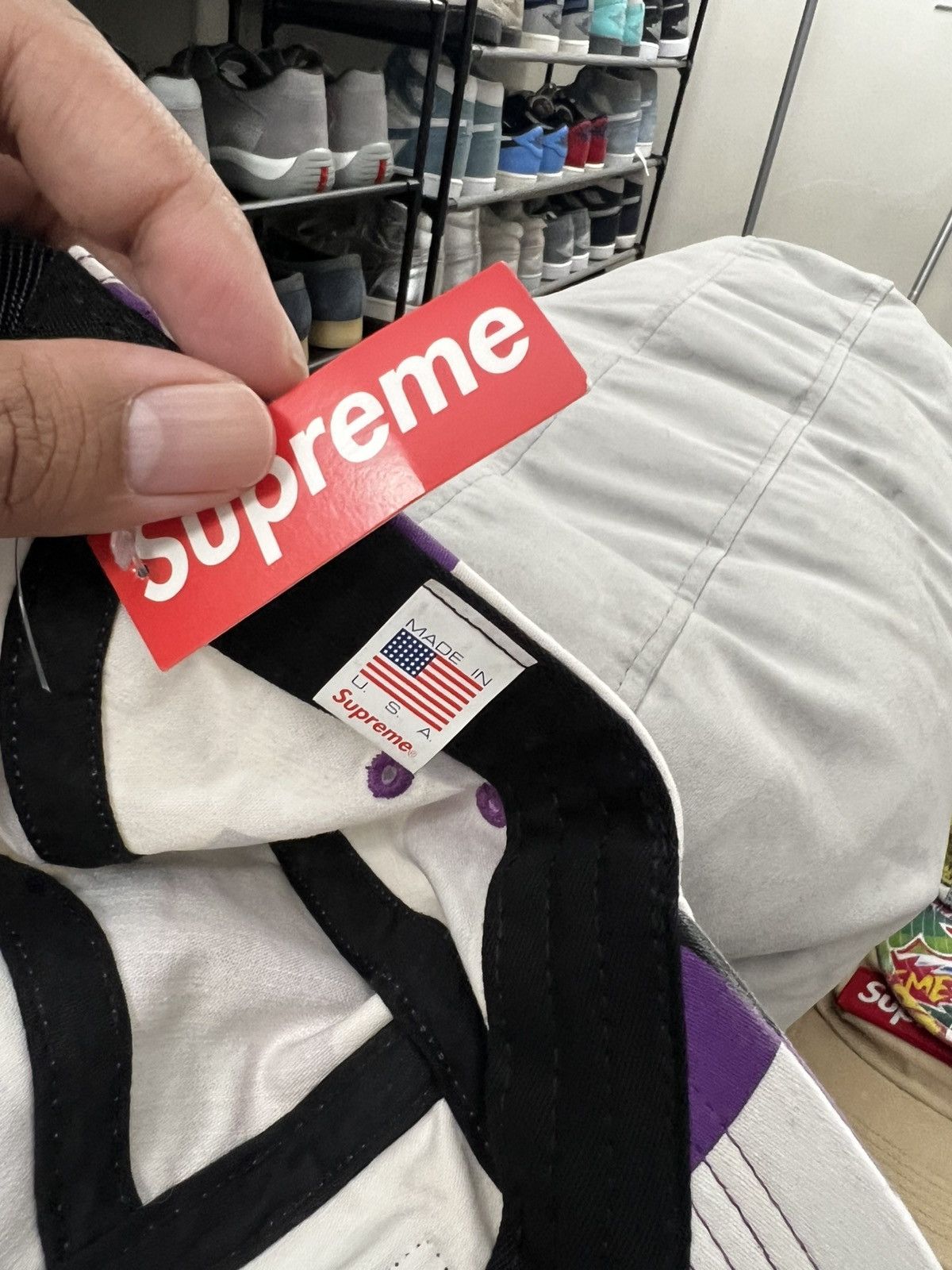 Supreme Supreme military purple cap Size ONE SIZE - 7 Thumbnail