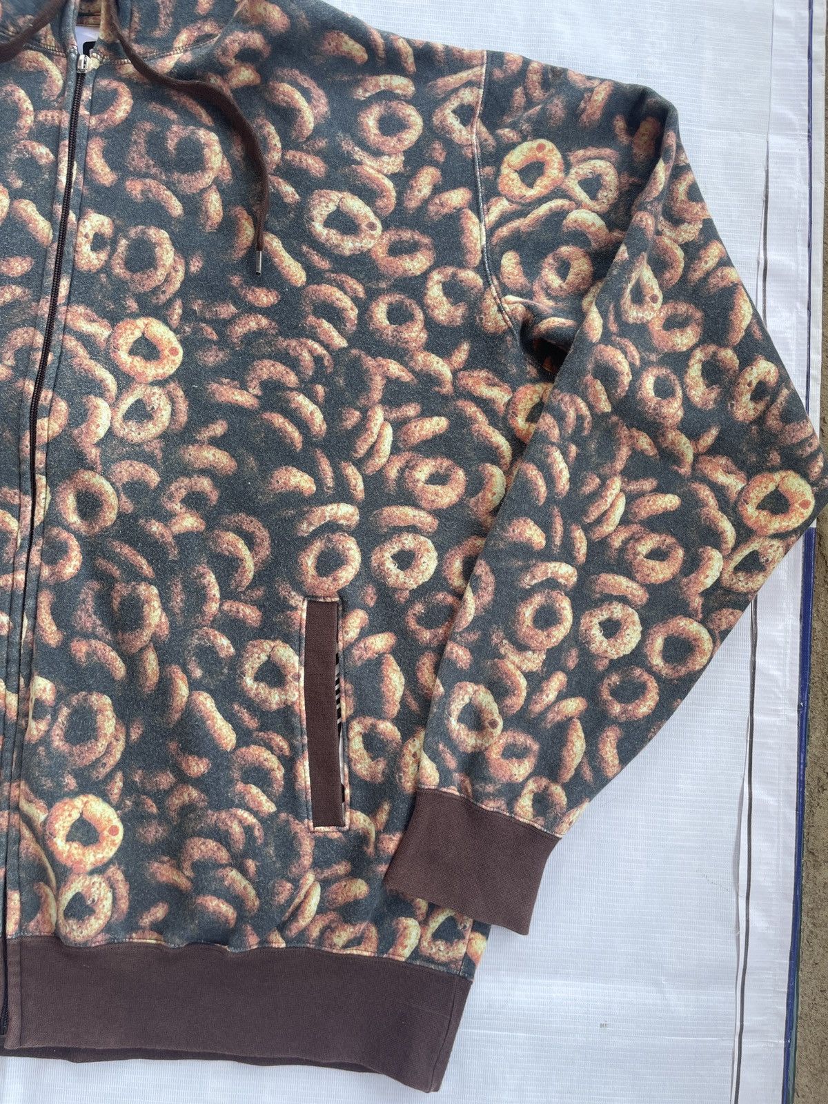 Swagger Swagger Cereal print zipper hoodie Size US XL / EU 56 / 4 - 3 Thumbnail
