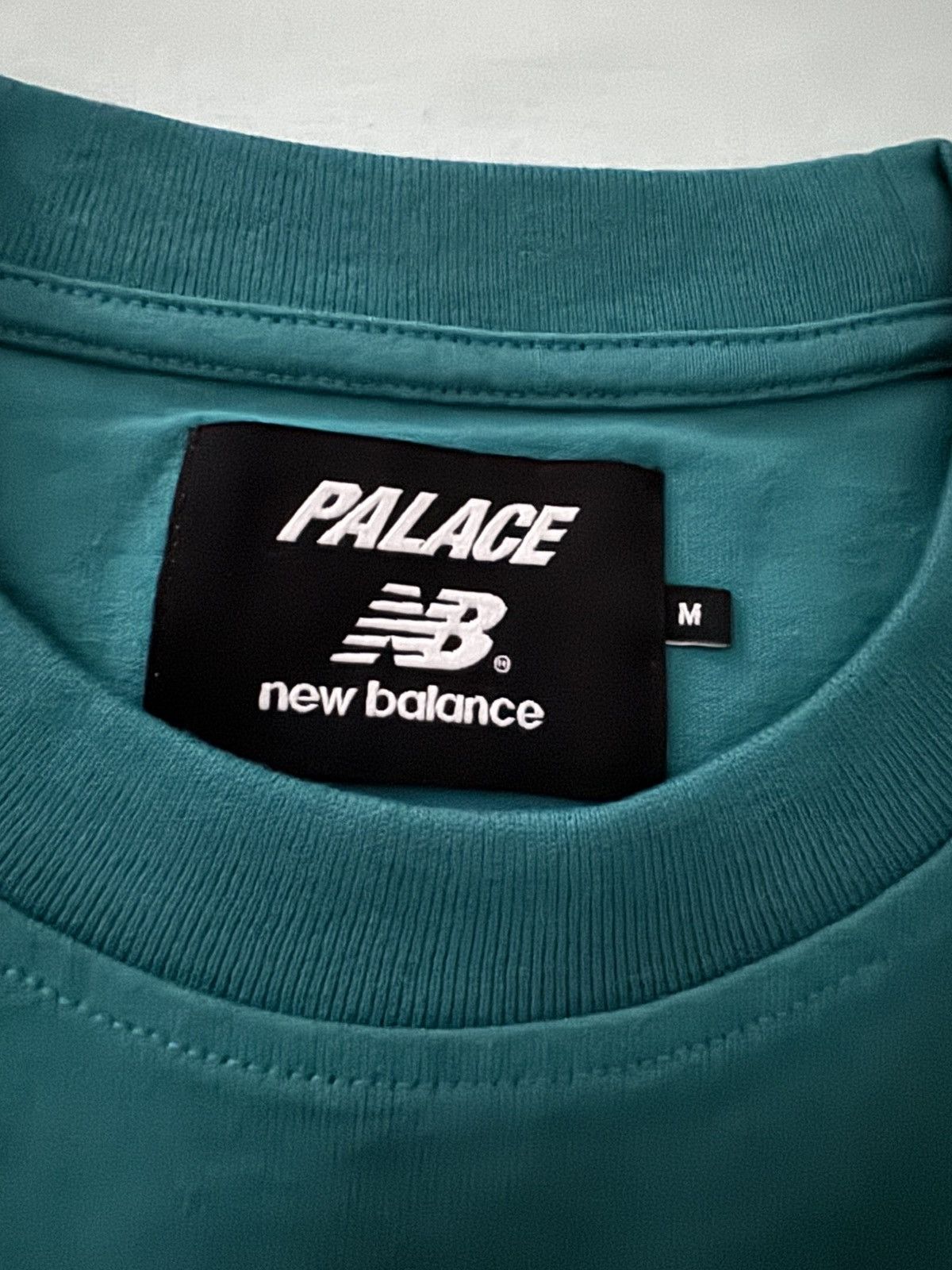 New Balance × Palace Palace X New Balance Logo T-Shirt teal M Size US M / EU 48-50 / 2 - 4 Thumbnail