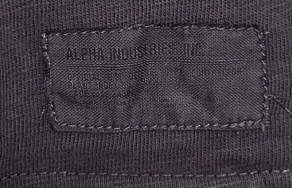 Alpha Industries VINTAGE ALPHA INDUSTRIES LONG SLEEVE TEE Size US M / EU 48-50 / 2 - 3 Thumbnail