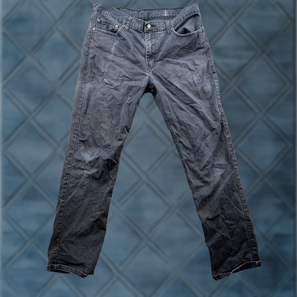 Levi's Levi’s 511 Jeans Men’s 36x30 Black Denim Wash Slim Straight 5-Pocket Denim Jeans Size US 36 / EU 52 - 1 Thumbnail