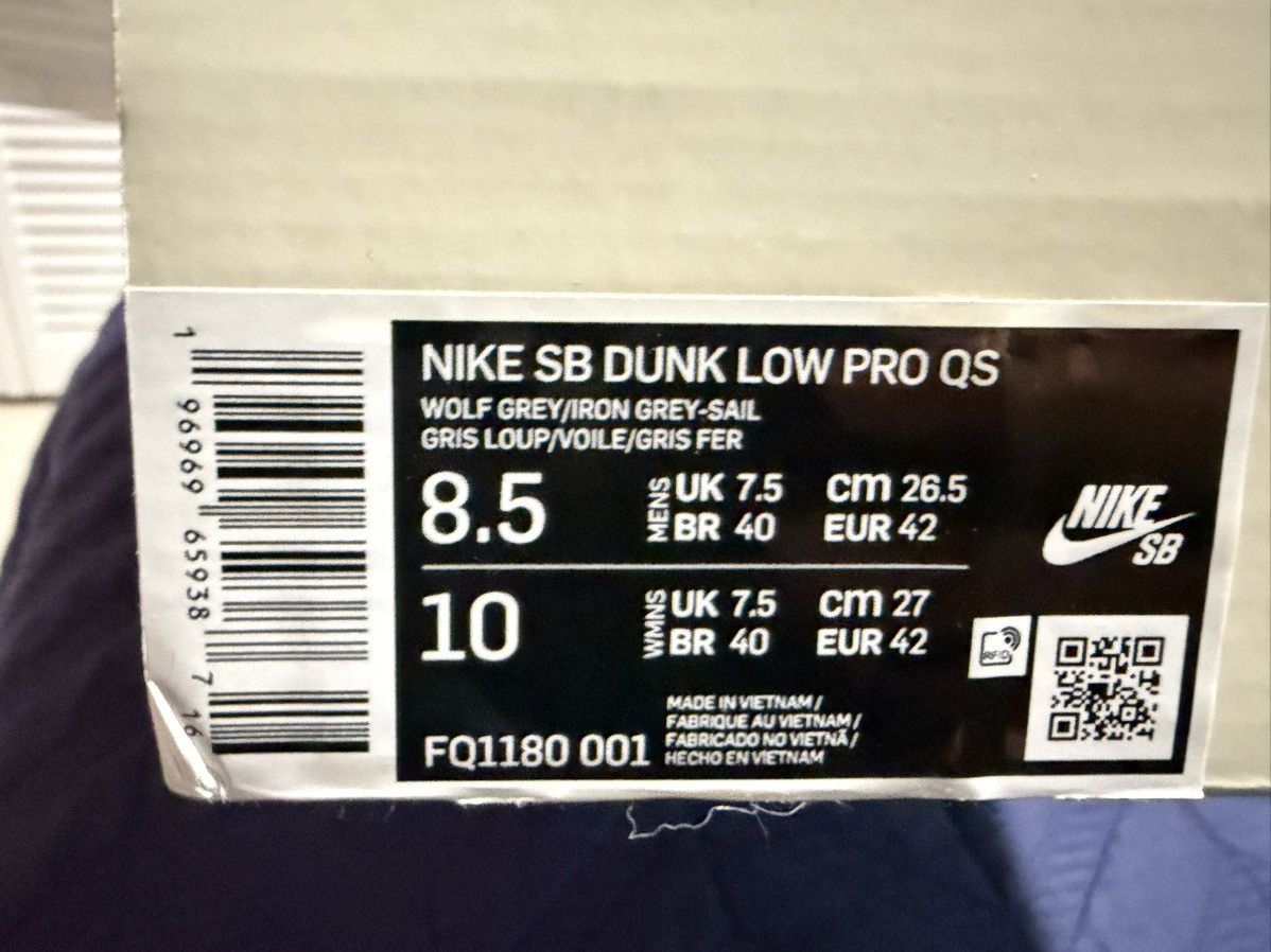 Nike Nike SB Dunk Low x Yuto Horigome Size 8.5 Size US 8.5 / EU 41-42 - 10 Thumbnail