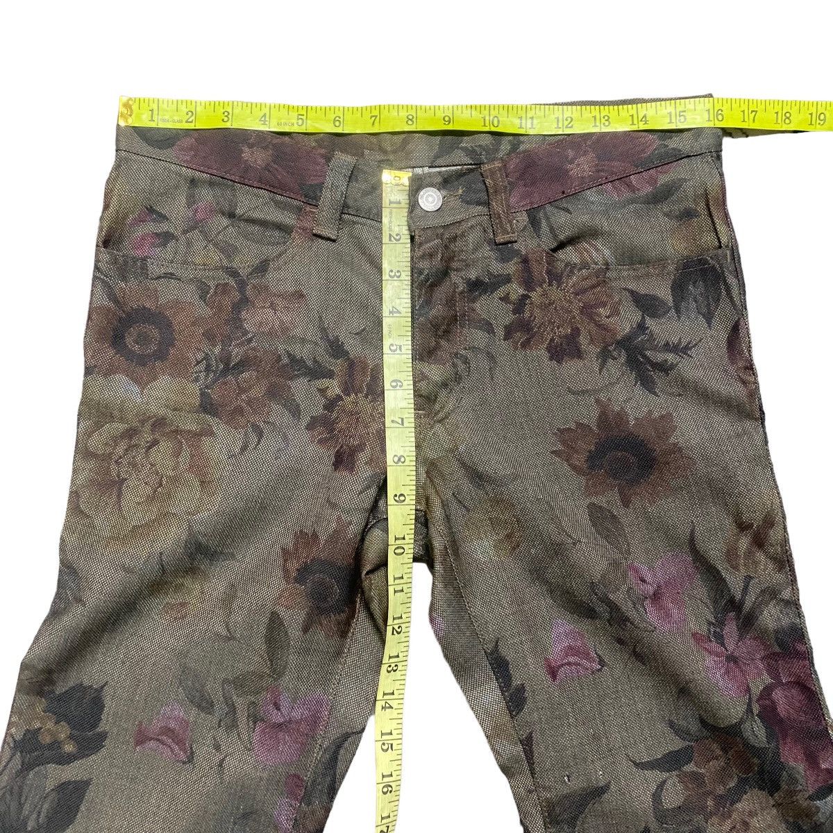 Tornado Mart Tornado Mart Floral Flare Jeans Size US 32 / EU 48 - 17 Thumbnail