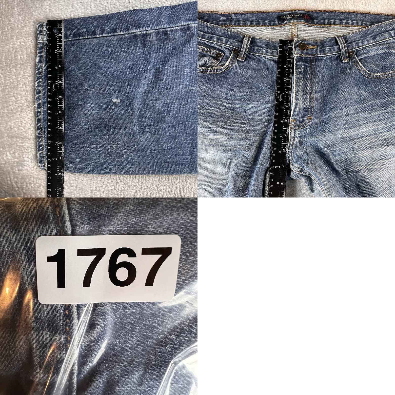 American Eagle Outfitters VINTAGE American Eagle Outfitters Jeans Women Bootcut 14 Blue Denim Y2K VTG Jeans Regular Womens Size 36" / US 14 / IT 50 - 8 Thumbnail