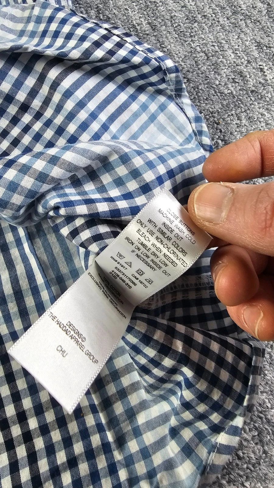 Levi's Levis Two Horse Brand Flannel Button Shirt XL Blue Size US XL / EU 56 / 4 - 5 Thumbnail