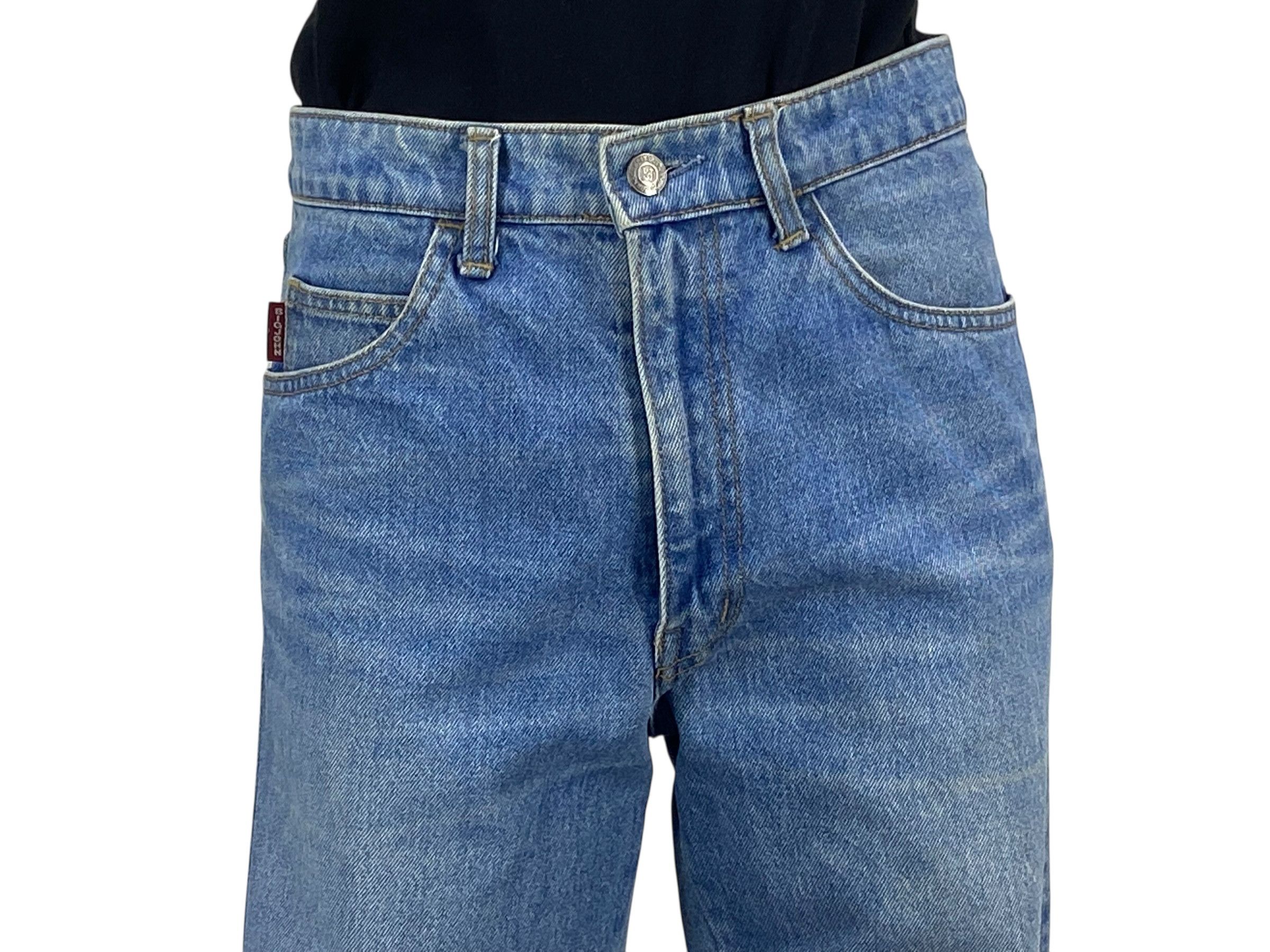Japanese Brand Big John High Waisted Flare Jeans Size 27" / US 4 / IT 40 - 3 Thumbnail