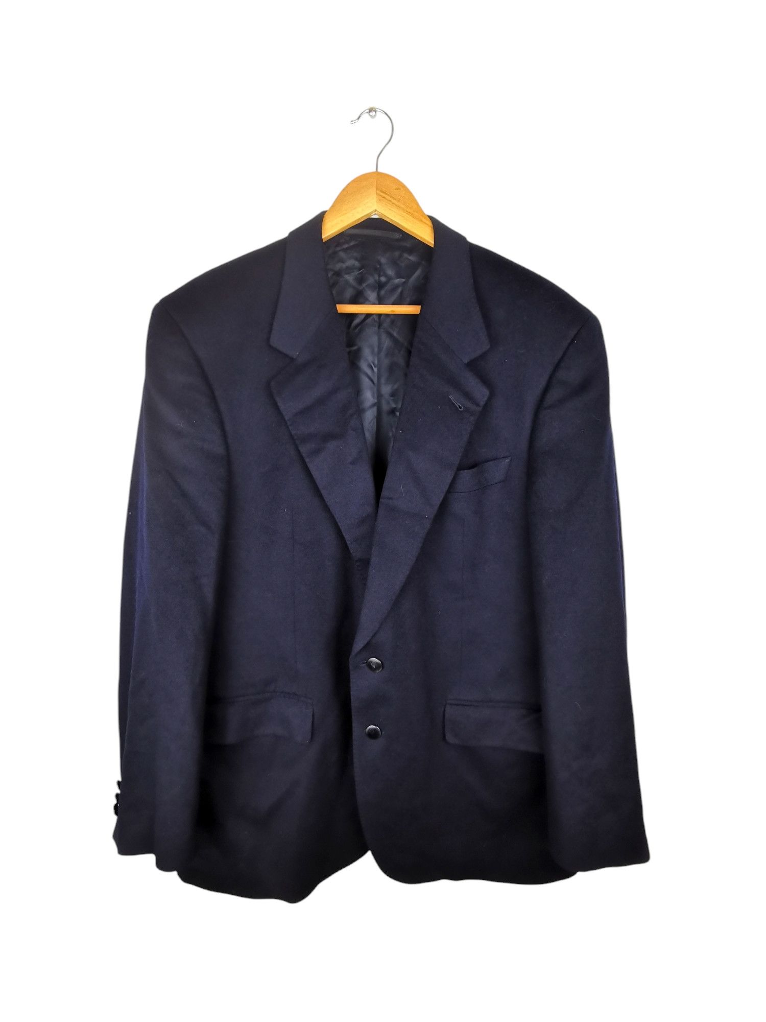 Burberry × Vintage Men's jacket cashmere Size 54L - 1 Thumbnail