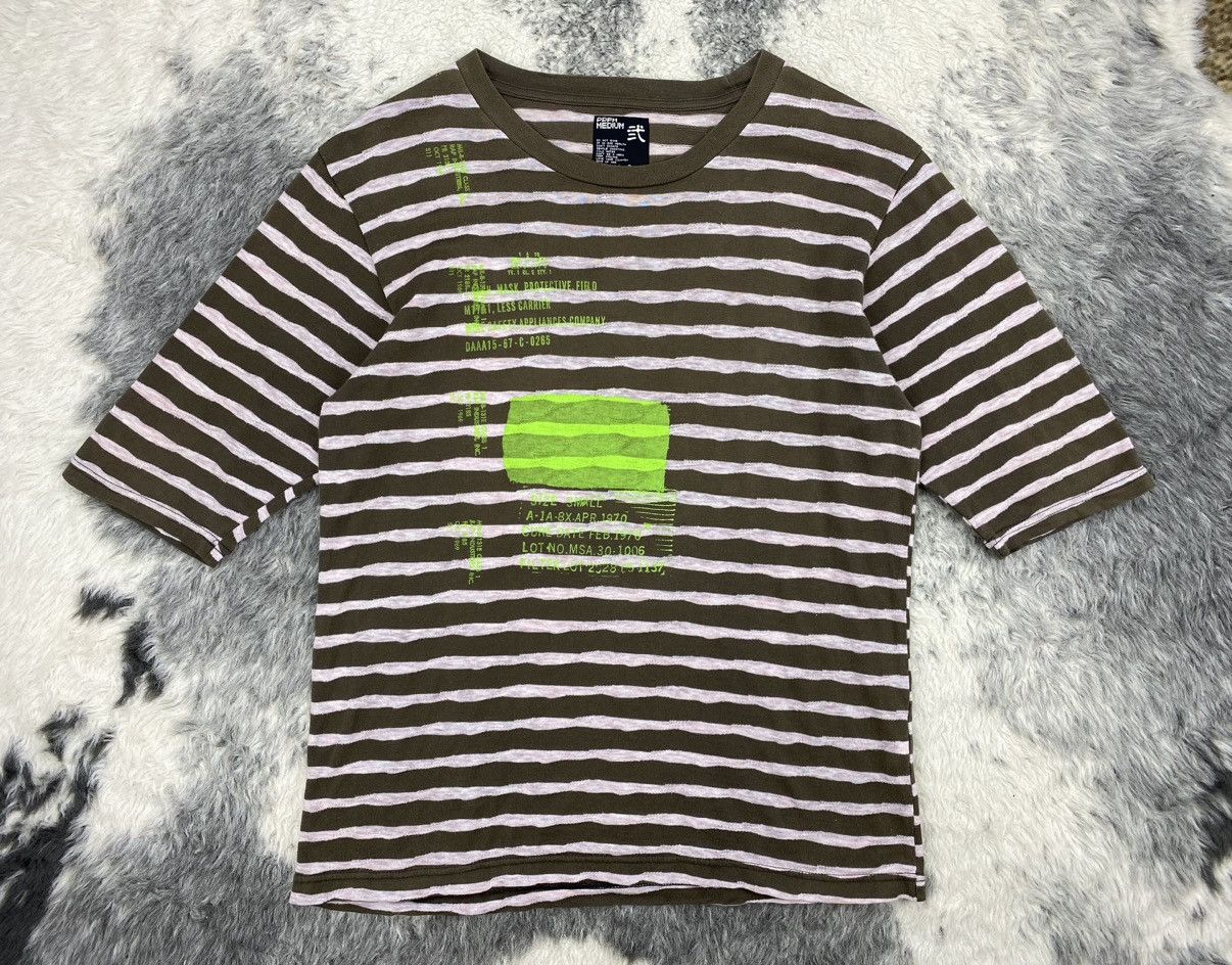 PPFM Vintage PPFM Striped 3 Quaters Shirt Size US M / EU 48-50 / 2 - 1 Thumbnail