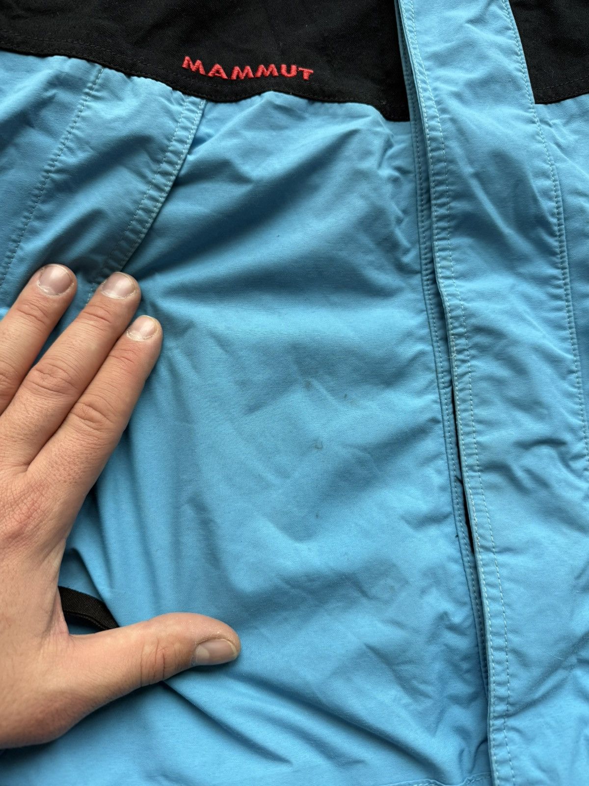 Mammut Vintage Mammut Goretex Light Blue Jacket Size US L / EU 52-54 / 3 - 4 Thumbnail