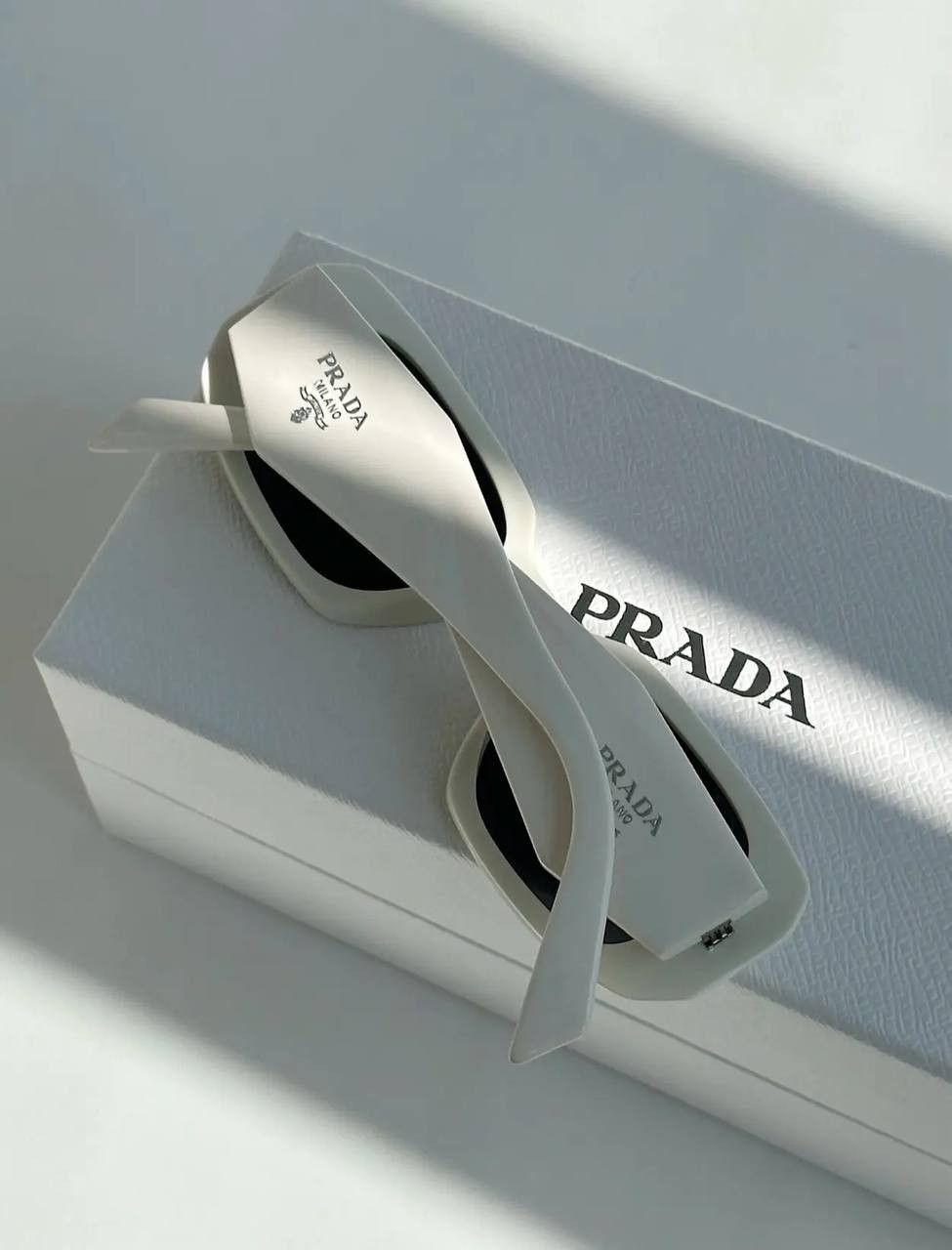 Prada Prada Logo Sunglasses SPR 17W Size ONE SIZE - 1 Thumbnail