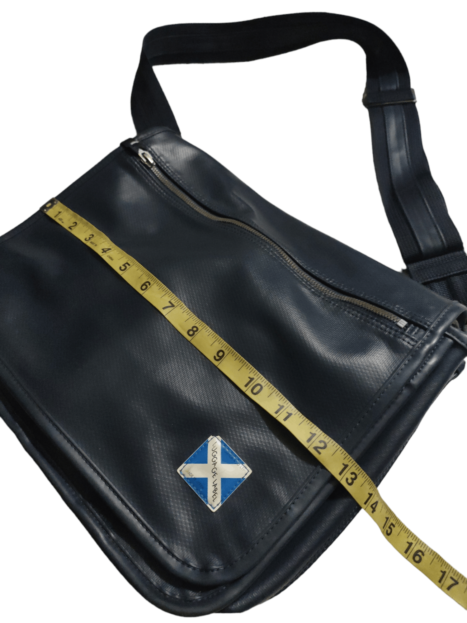 Japanese Brand Sling Bag Luggage Label x Porter x Blue Navy Size ONE SIZE - 6 Thumbnail