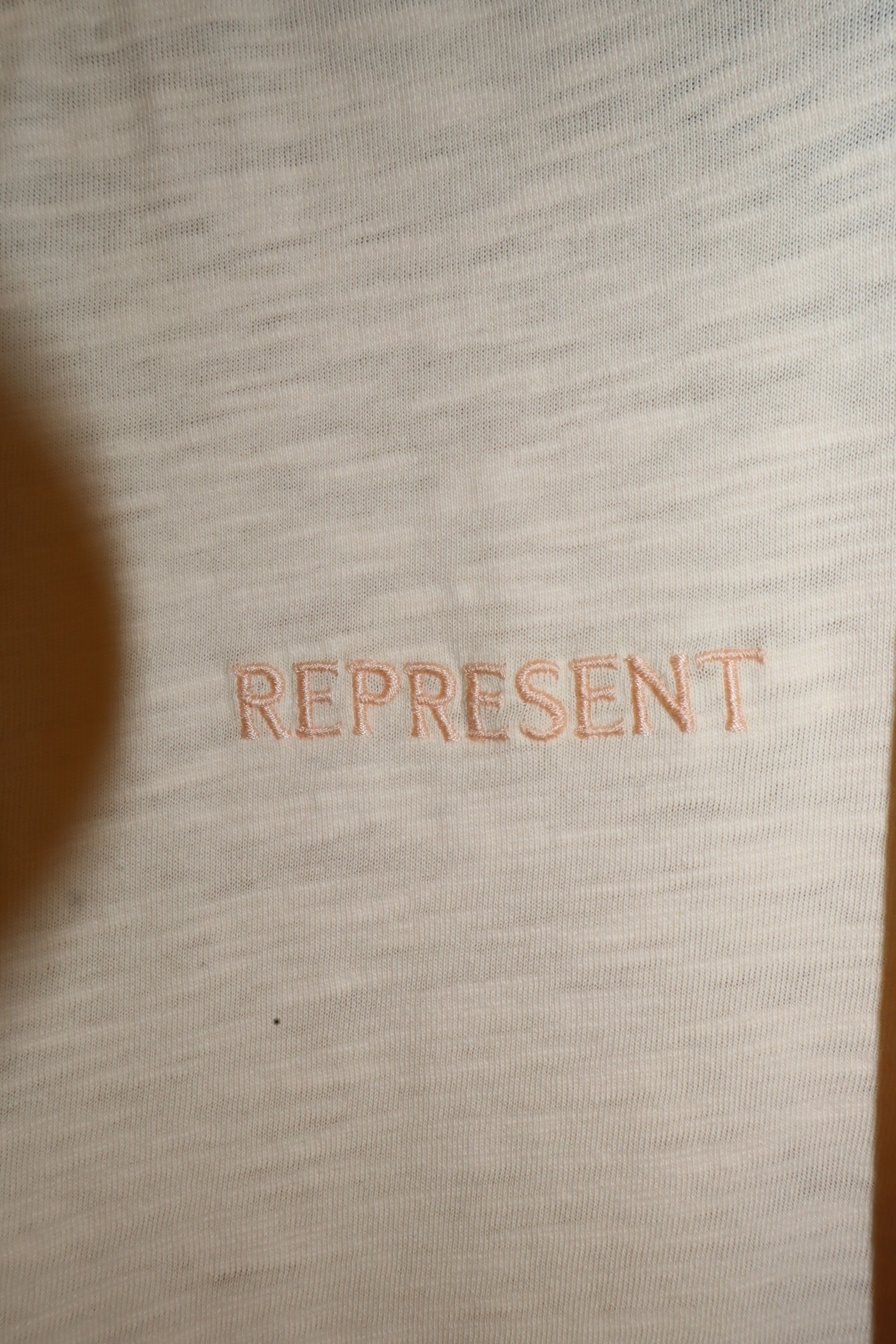 Represent Clo. Embroidered logo t-shirt Size US XS / EU 42 / 0 - 7 Thumbnail