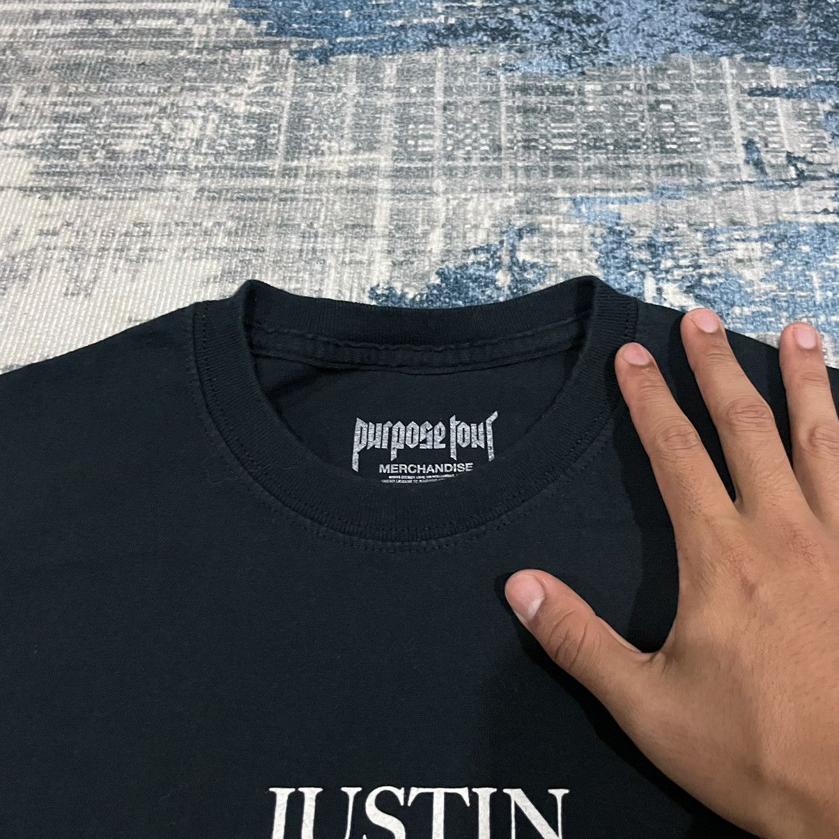 Band Tees Justin Bieber Forever Purpose Tour Tee Size US S / EU 44-46 / 1 - 4 Thumbnail