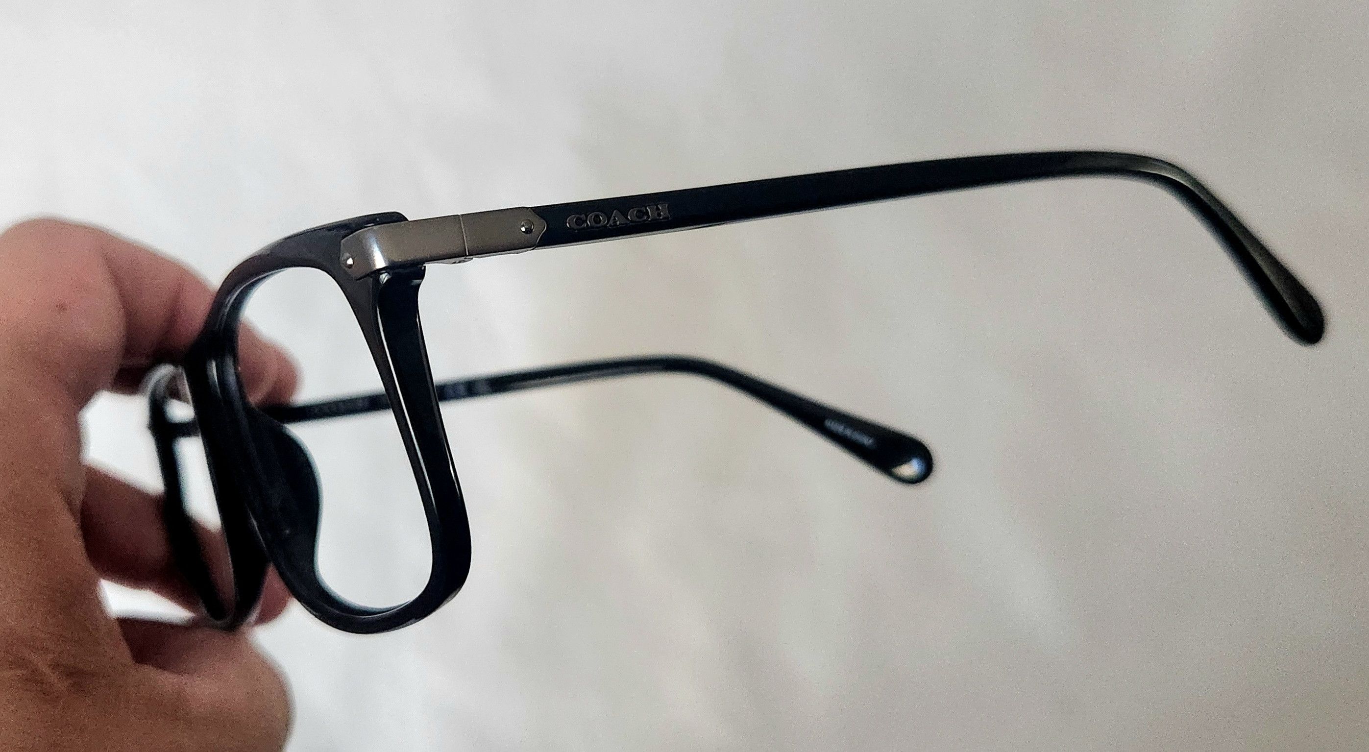Coach Coach Eyeglasses HC 6228U 5002 eyeglasses Black Frame only Size ONE SIZE - 14 Thumbnail