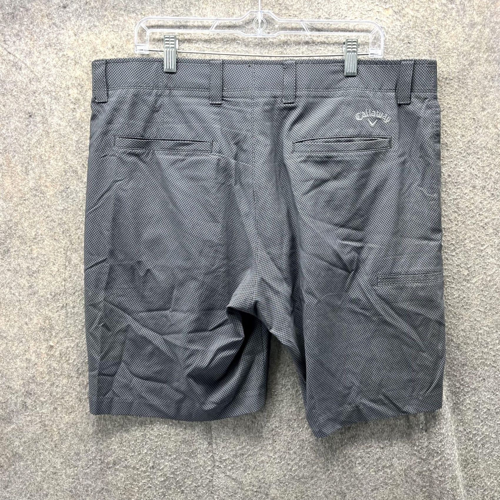 Callaway Callaway Shorts Mens 36 Gray Geometric Golf Stretch Pockets Athletic Size US 36 / EU 52 - 2 Thumbnail