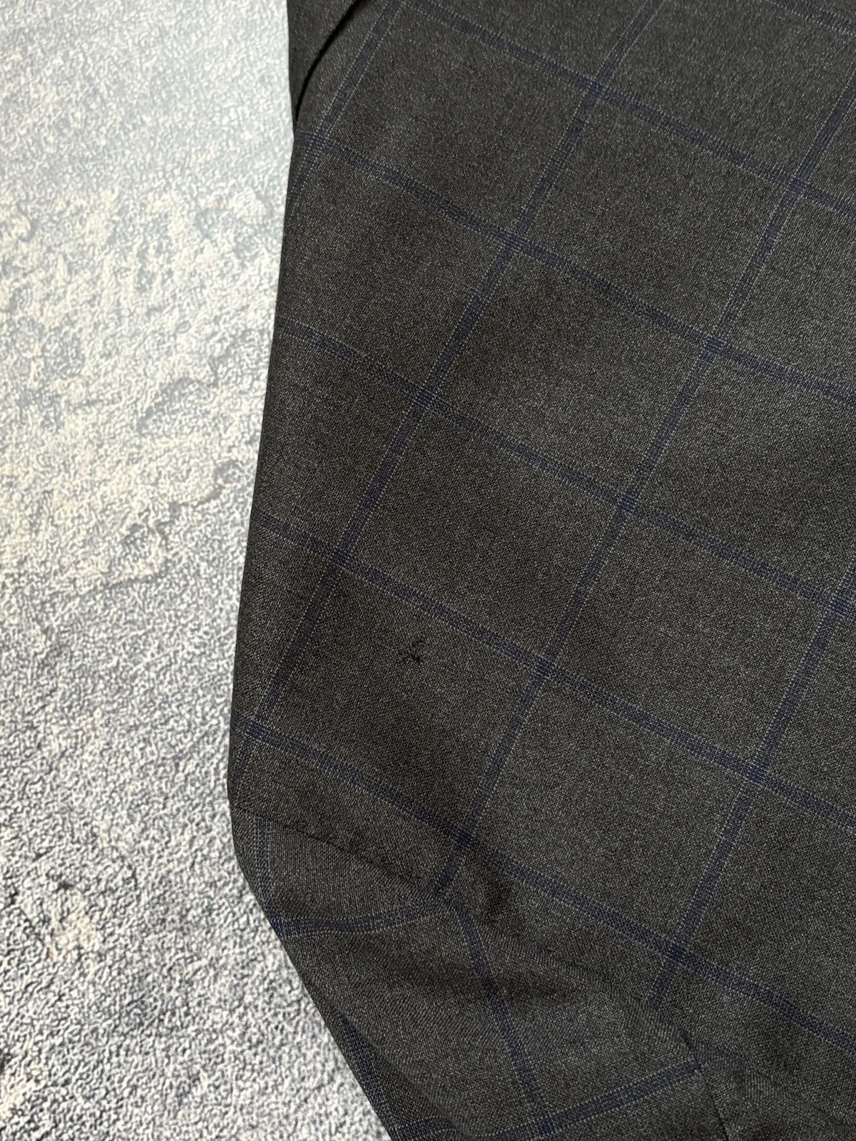 Boggi Boggi Milano x Reda Super 110s Grey Plaid Blazer 48 Size 38R - 15 Thumbnail