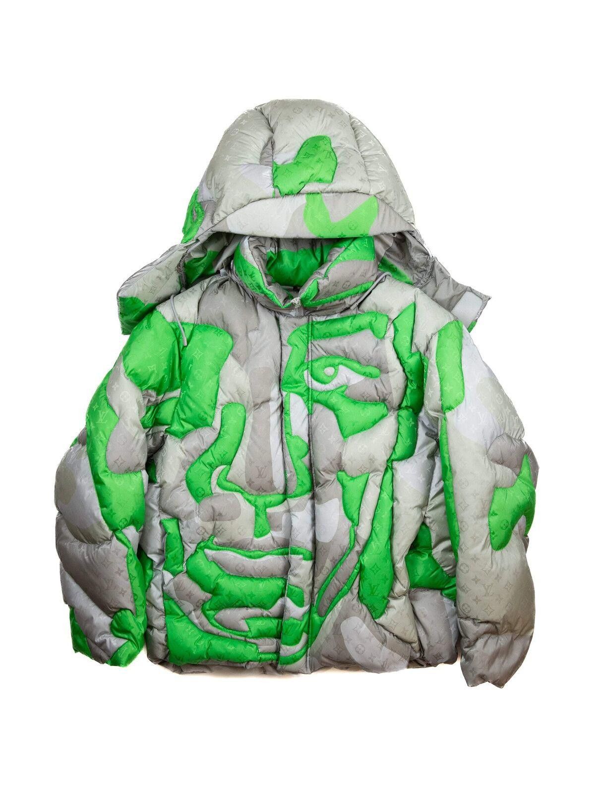 Louis Vuitton Louis Vuitton Mens x Kid Super Patchwork Puffer Jacket Size US XL / EU 56 / 4 - 1 Thumbnail