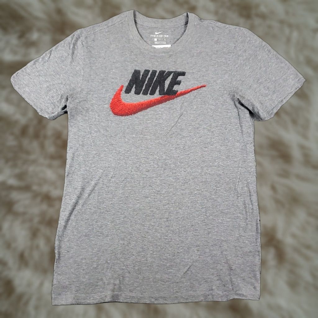 Nike Nike Shirt Mens Small Gray Dri-Fit Logo Short Sleeve Casual Sports Size US S / EU 44-46 / 1 - 1 Thumbnail