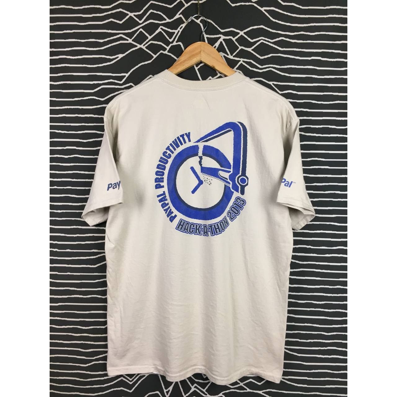 Hanes × Vintage PayPal Productivity Hack-A-Thon 2013 Tech Wear Tee Size US L / EU 52-54 / 3 - 1 Thumbnail