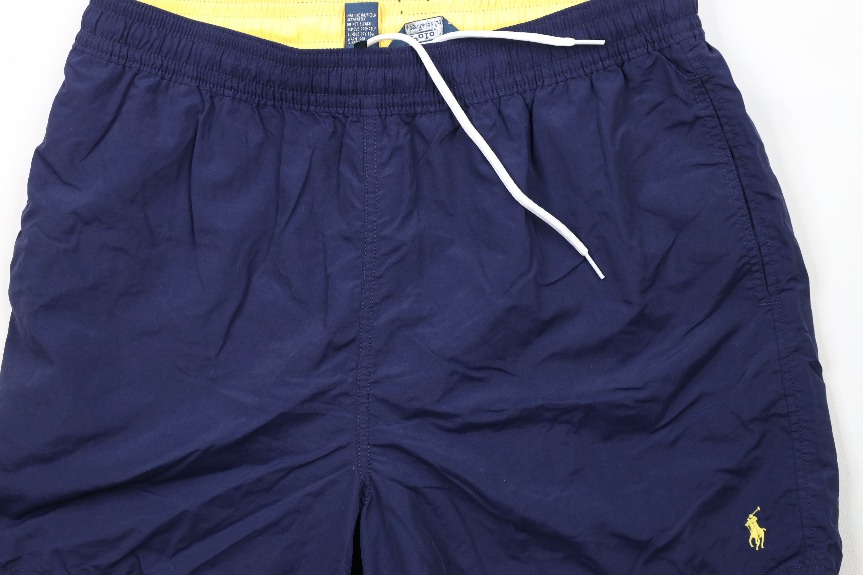 Ralph Lauren × Vintage Vintage 90s Ralph Lauren Above Knee Lined Shorts Swim Trunks Size US 36 / EU 52 - 3 Thumbnail