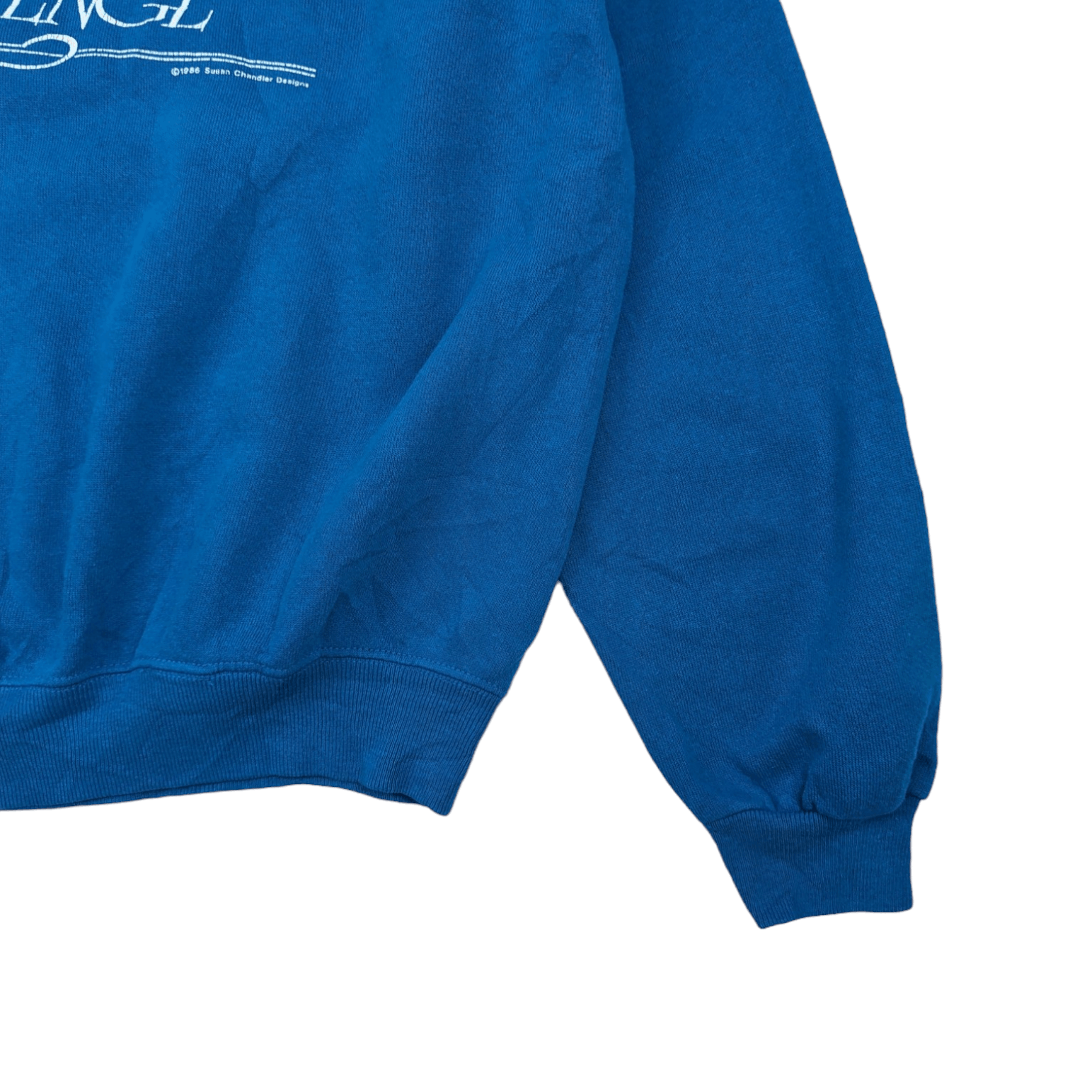 Hanes Vintage 80's 1986 HANES Living Well Revenge Sweatshirt Size US L / EU 52-54 / 3 - 6 Thumbnail