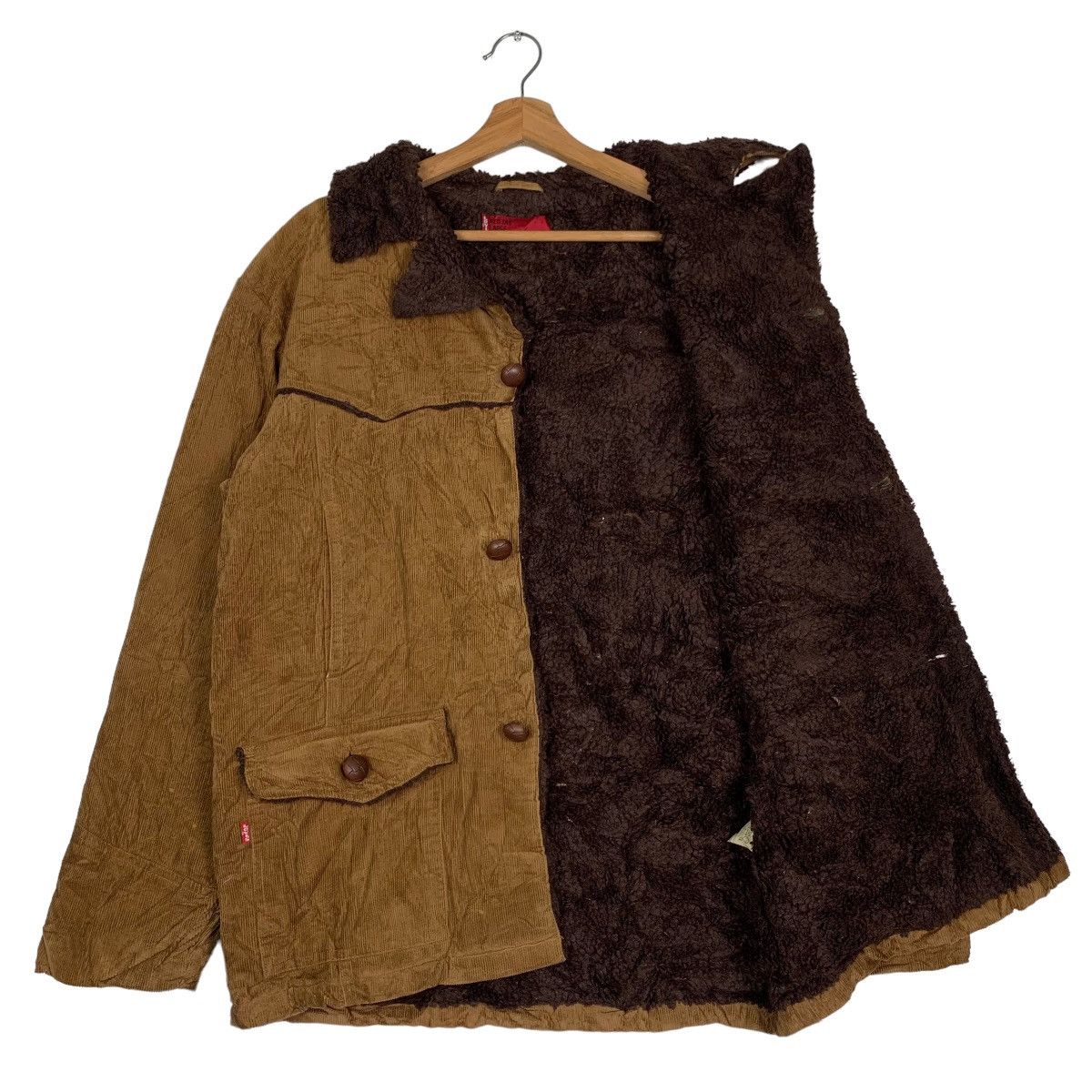 Levi's LEVIS Red Tab Sherpa Lined Corduroy Jacket #0022-C2 Size US L / EU 52-54 / 3 - 11 Thumbnail