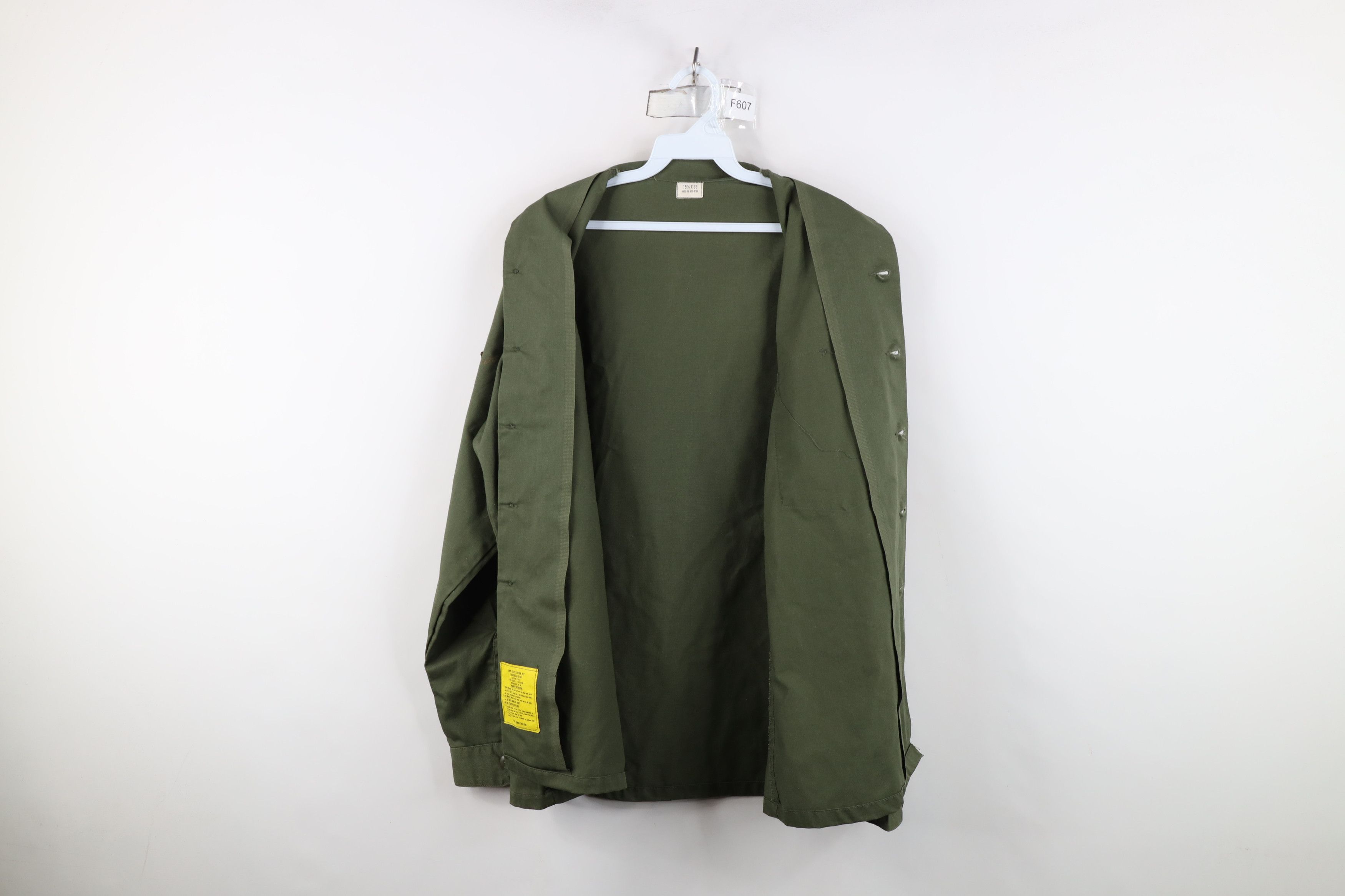 Vintage Vintage 80s US Air Force Military Field Button Shirt USA Size US M / EU 48-50 / 2 - 11 Thumbnail