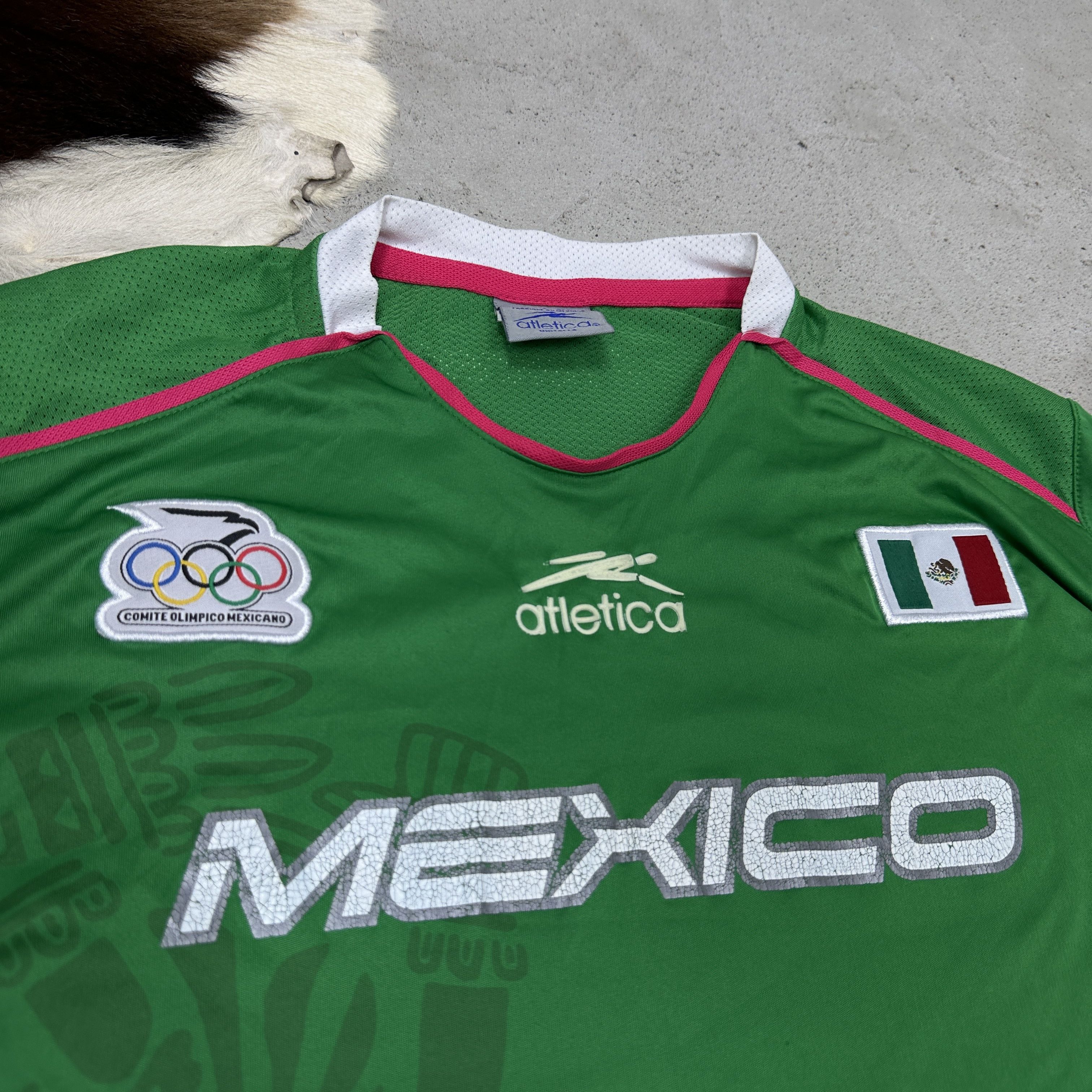 Atletica Vintage Atletica Mexico Olympic Games Athens 2004 Jersey Size US L / EU 52-54 / 3 - 4 Thumbnail
