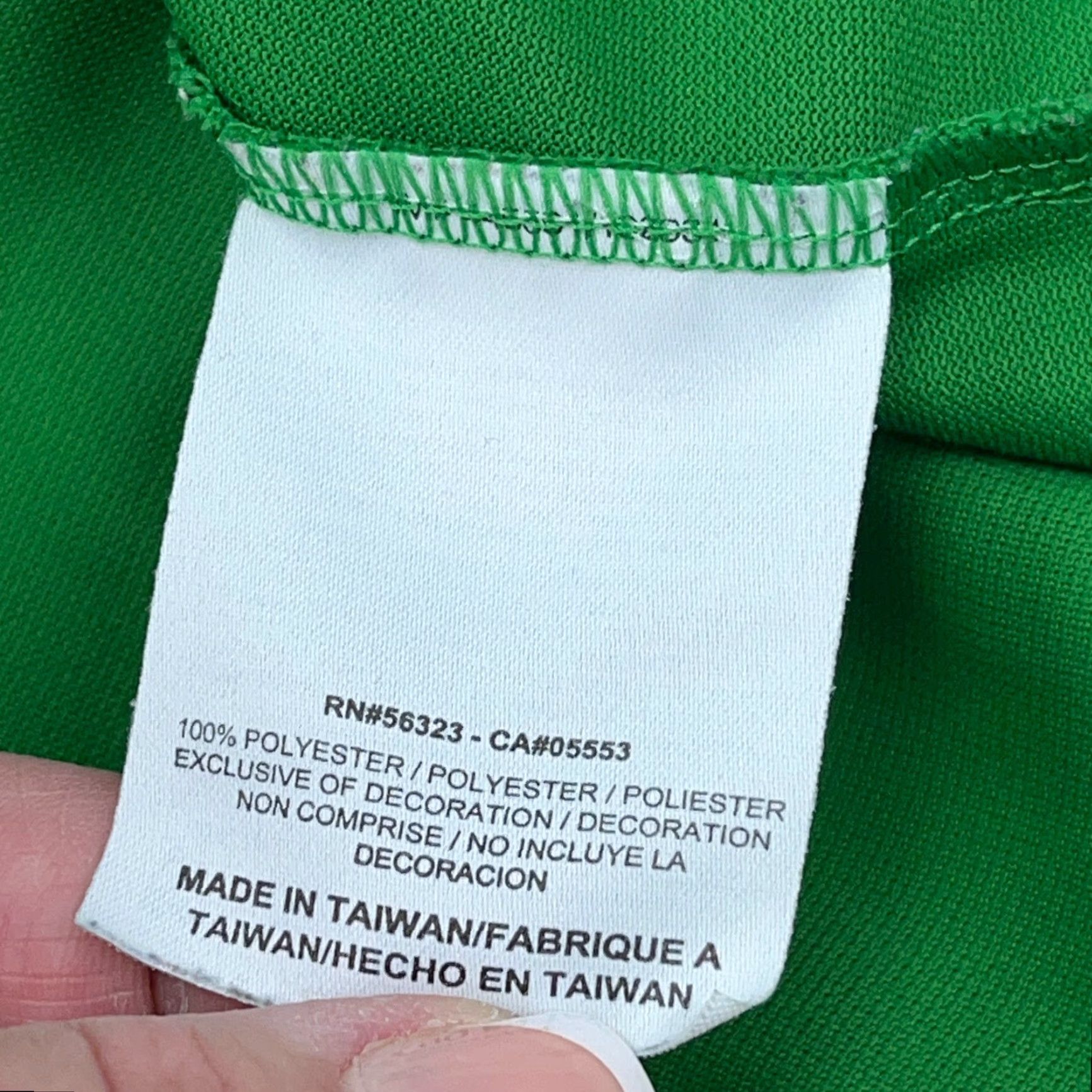Nike Nike Polo Shirt Men Medium Green Black Dri Fit Performance Golf Geometric Adult Size US M / EU 48-50 / 2 - 7 Thumbnail