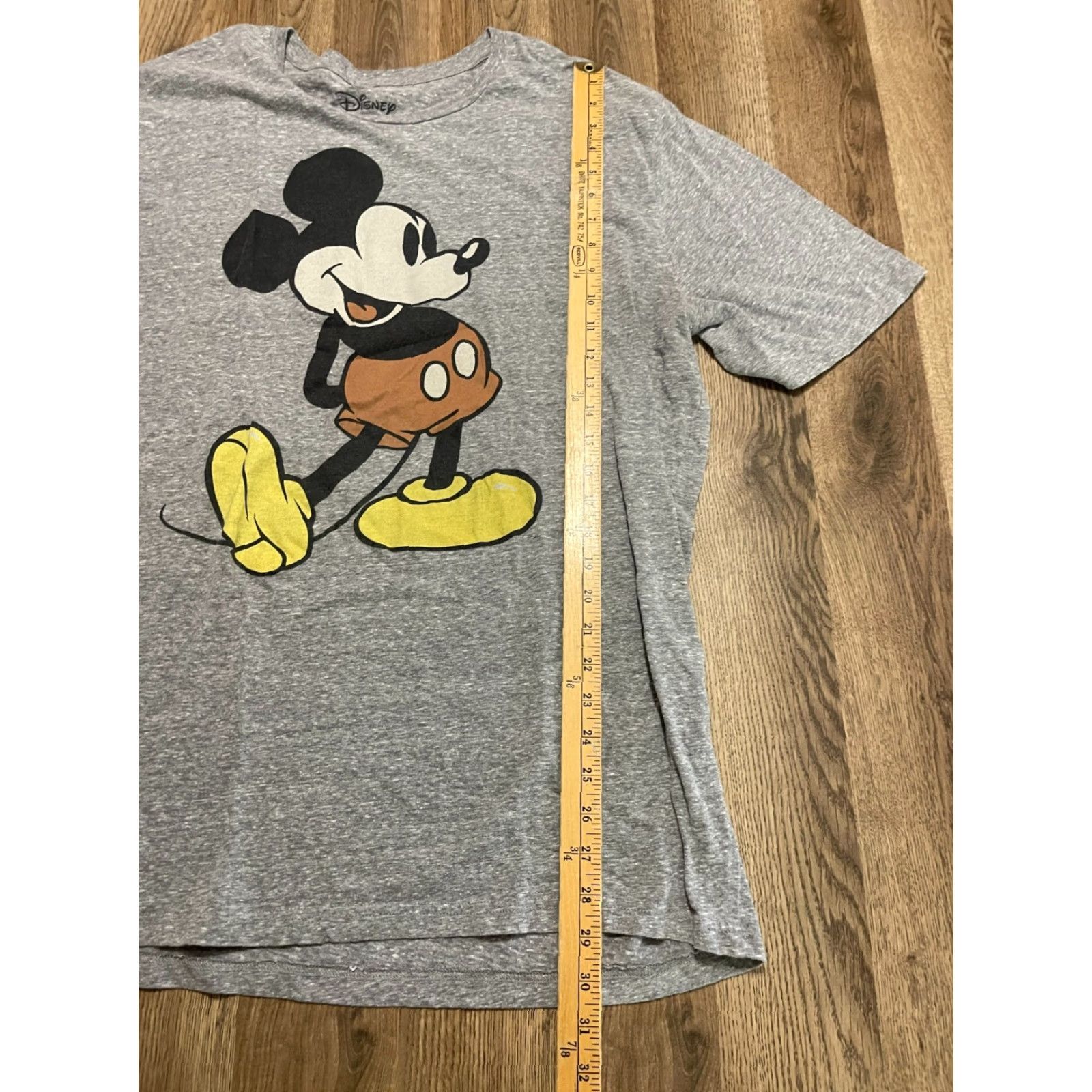 Disney Disney Shirt Men's 3XL Gray Mickey Mouse Short Sleeve Crew Neck T-Shirt Size US XXL / EU 58 / 5 - 7 Thumbnail