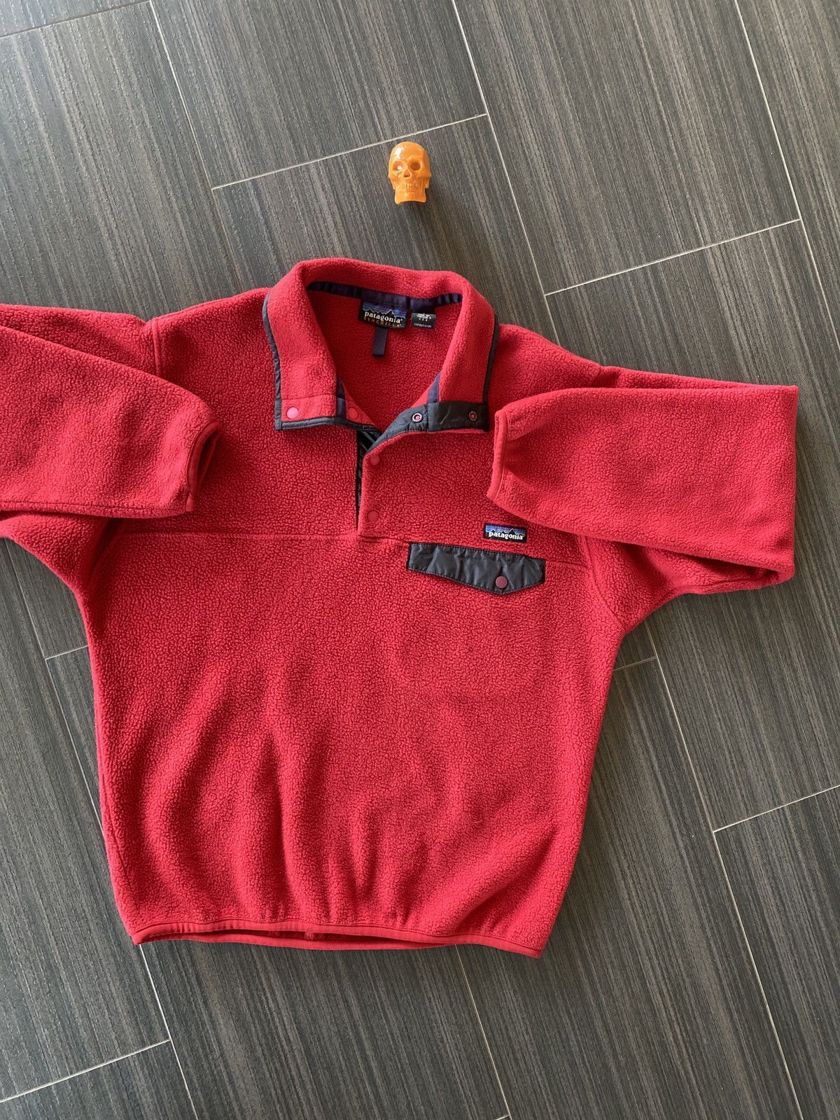 Patagonia 90s Patagonia red synchilla fleece S Size US S / EU 44-46 / 1 - 1 Thumbnail