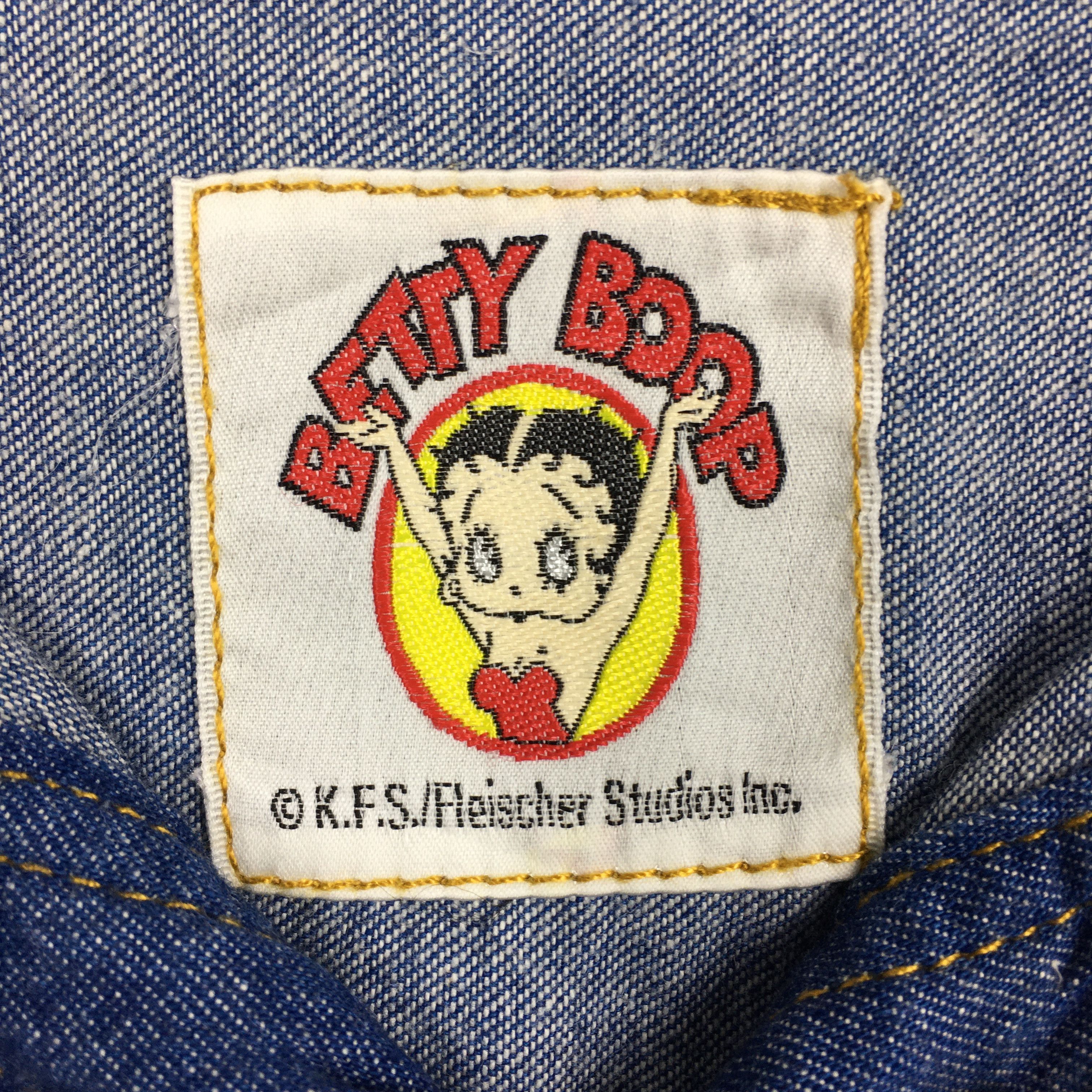 Disney × Vintage Vintage Betty Boop Denim Oxfords Shirt Medium Size US M / EU 48-50 / 2 - 5 Thumbnail