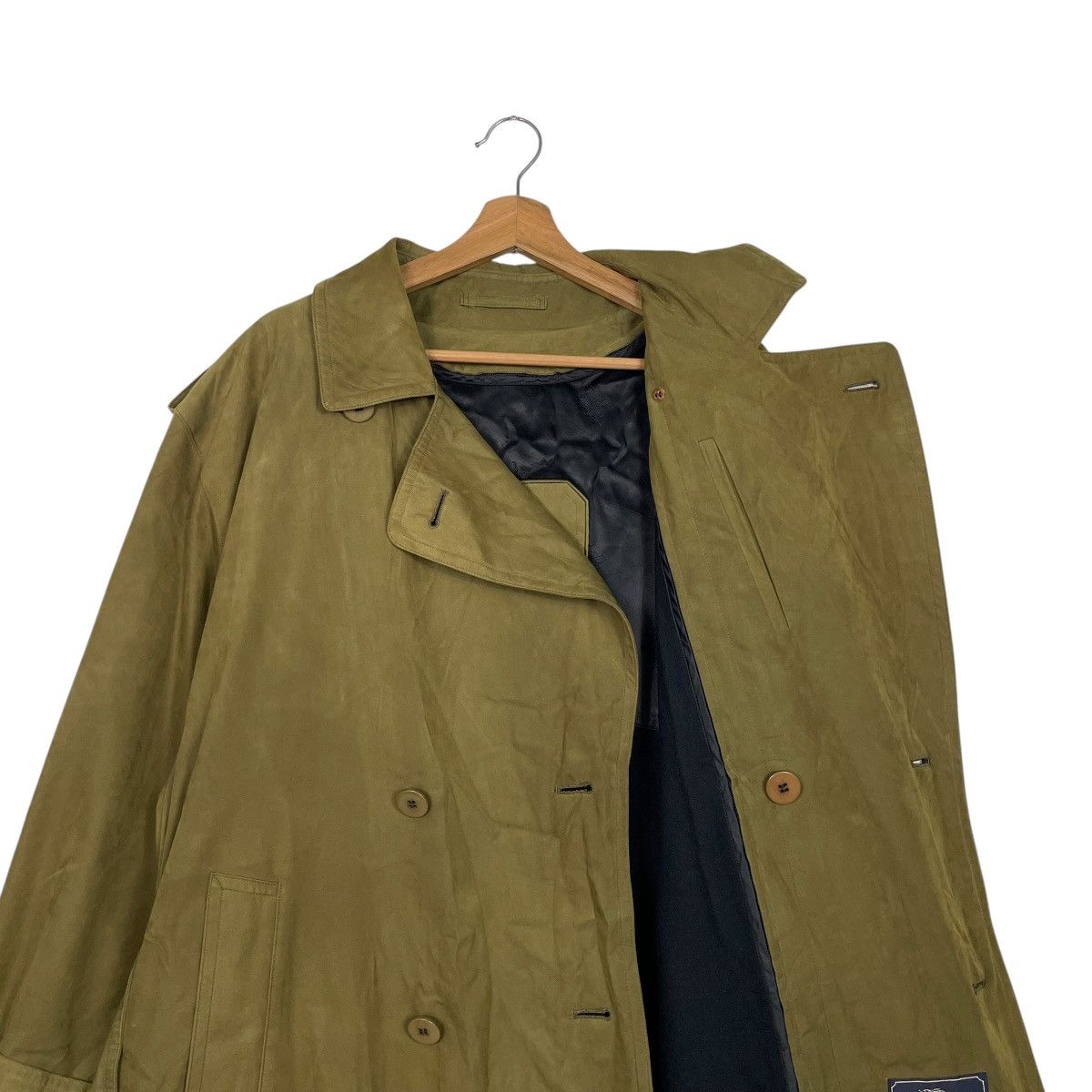 Burberry Prorsum Burberrys Prorsum Collection Double Breasted Wool Trenchcoat Size US S / EU 44-46 / 1 - 11 Thumbnail