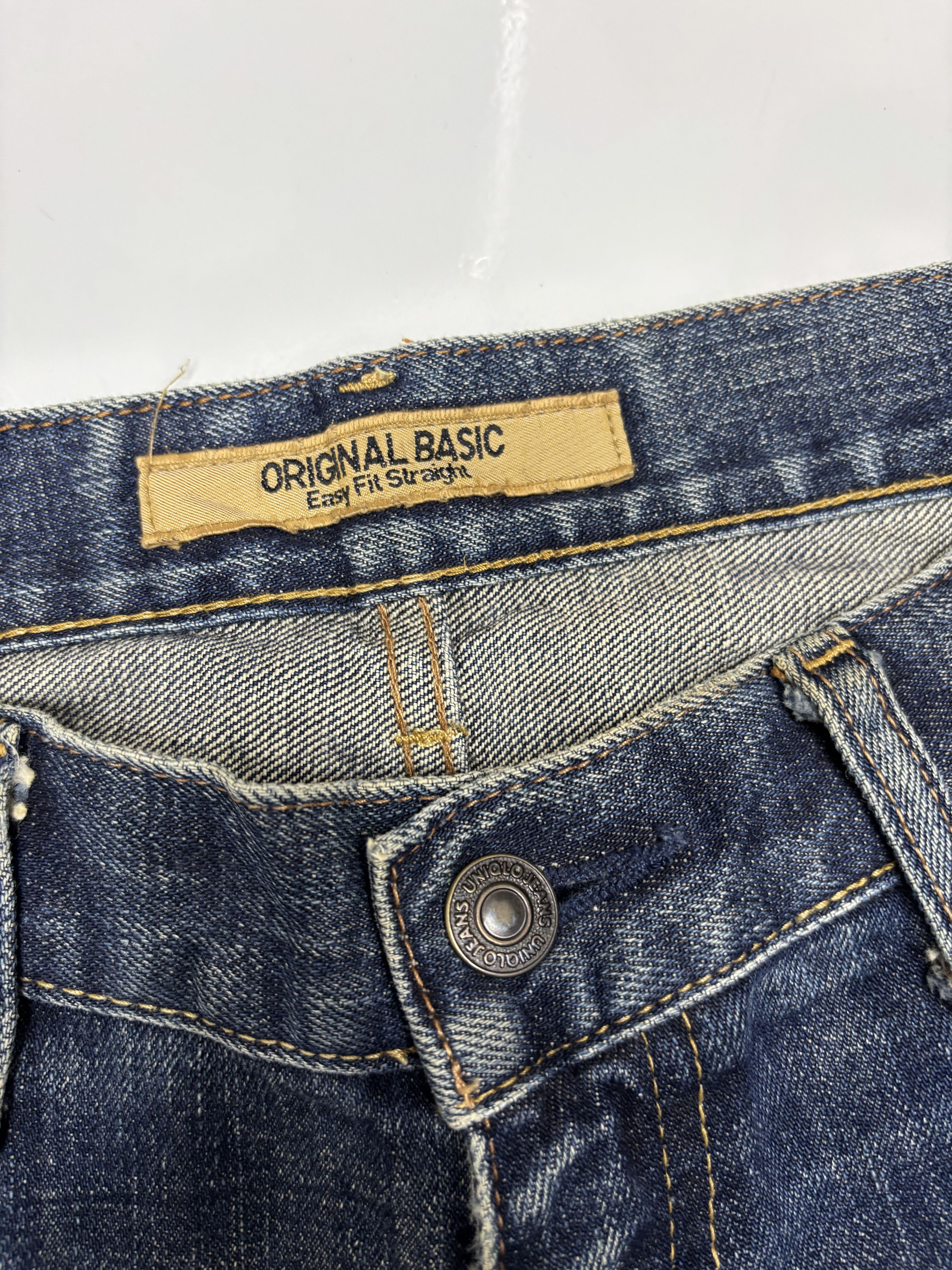 Kapital Vintage S-003 Japan Distressed Denim Uniqlo Jeans Size US 33 - 10 Thumbnail