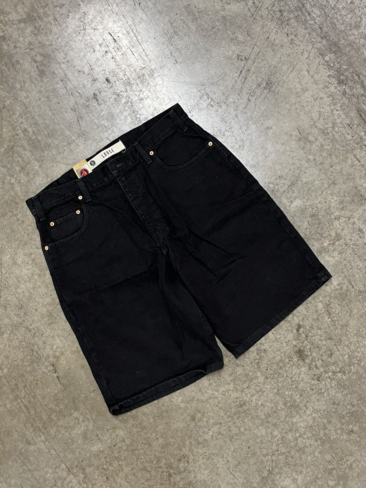 Arizona Jean Co. Vintage baggy fit jorts skater streetwear hype rare NWT Size US 36 / EU 52 - 6 Thumbnail