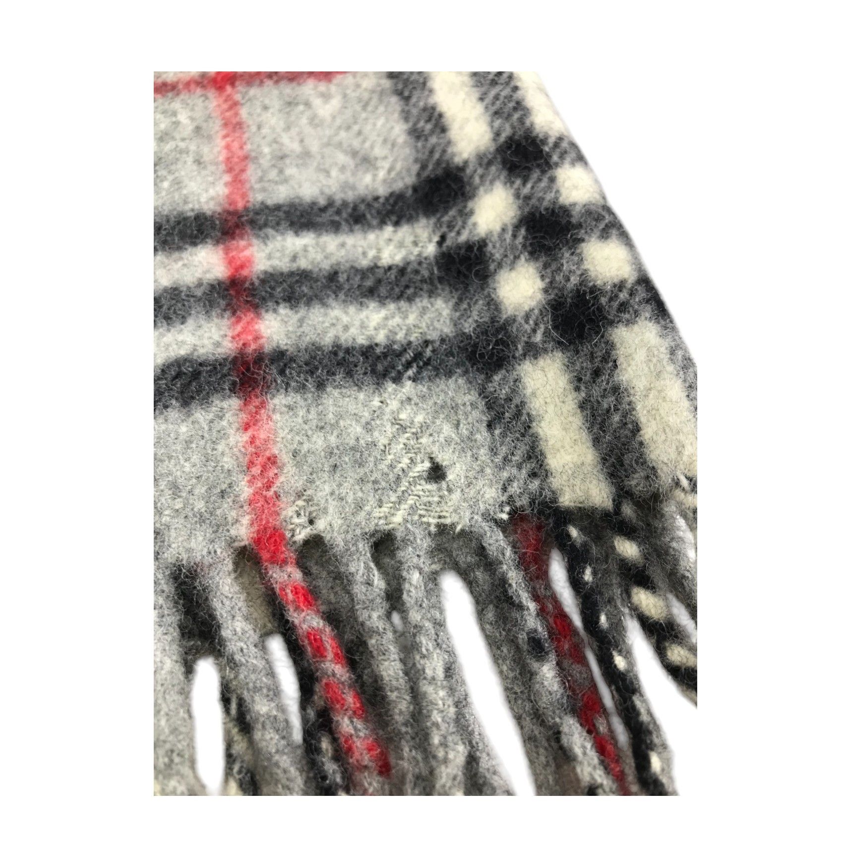 Burberry × Vintage Burberry Scarf / Muffler / Neckwear - WW1408 Size ONE SIZE - 3 Thumbnail