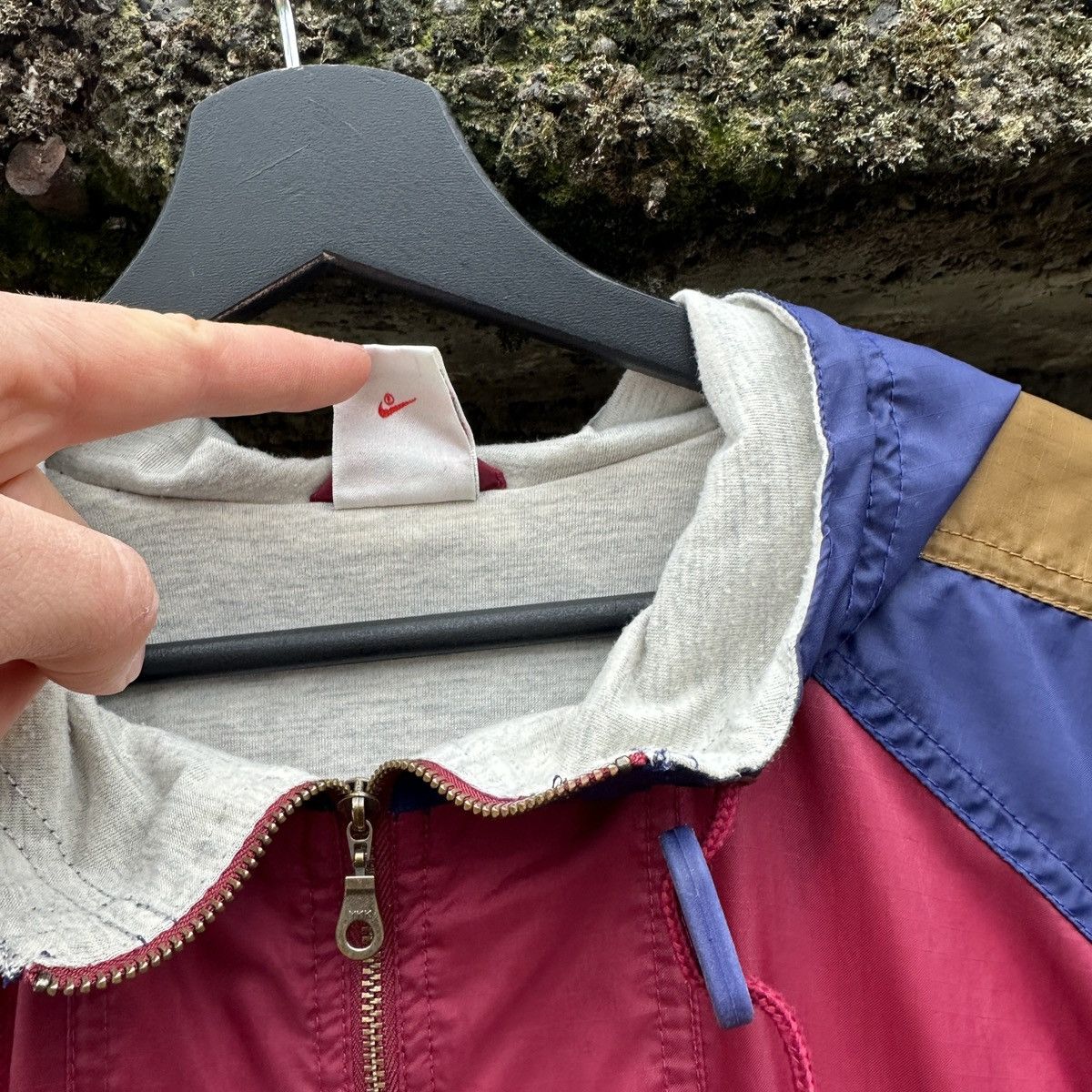 Nike Vintage 80s Nike Light Jacket Gray Tag Spell Out 90s XL Rare Size US XL / EU 56 / 4 - 16 Thumbnail