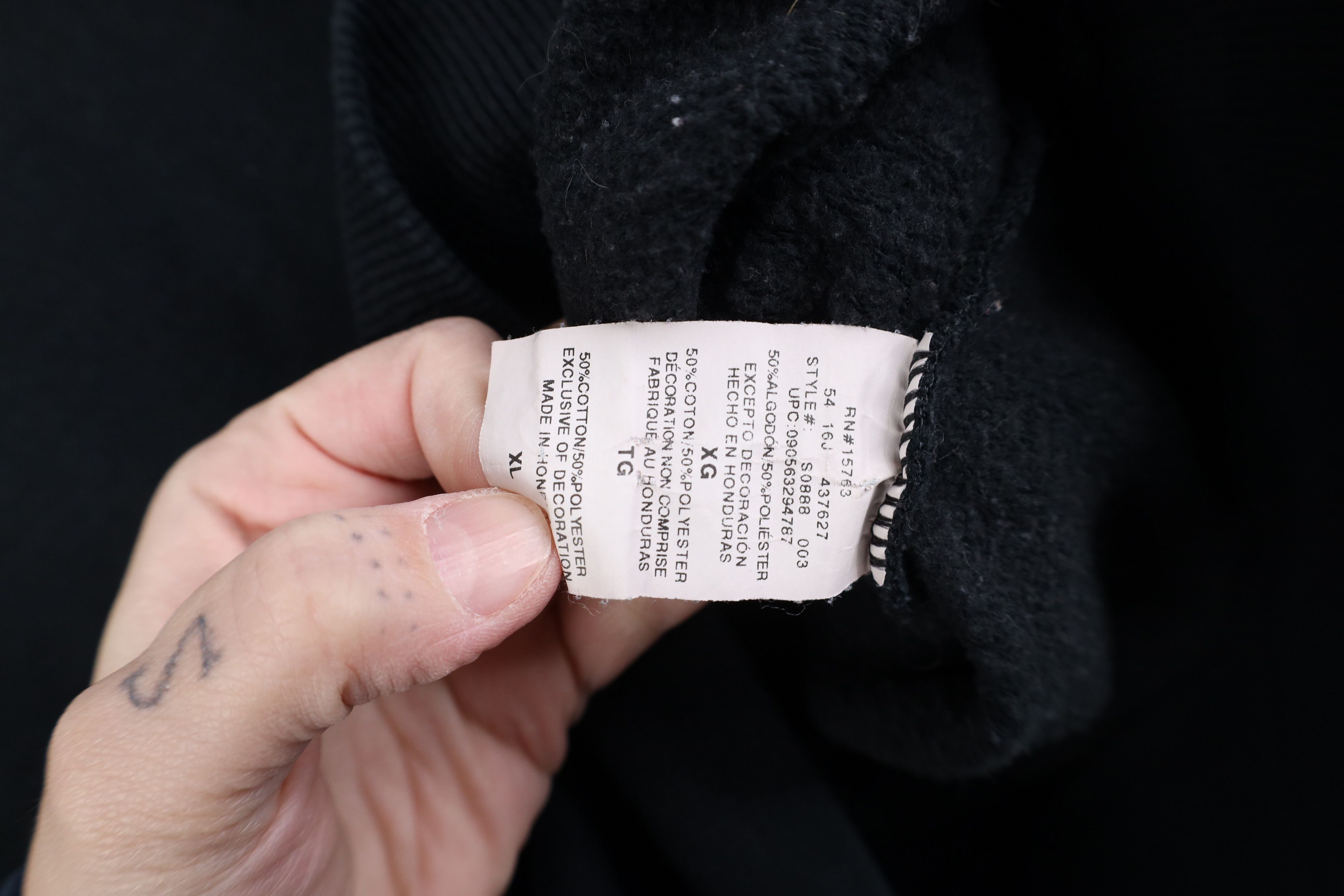 Champion Vintage Champion Monochrome Crewneck Sweatshirt Black Size US XL / EU 56 / 4 - 10 Thumbnail