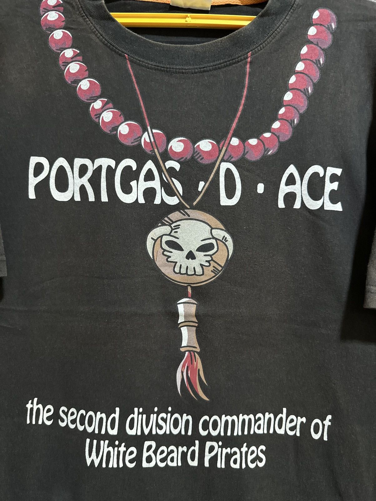 Anime × Japanese Brand One Peace Portgas D Ace Sun Faded Size US XL / EU 56 / 4 - 3 Thumbnail