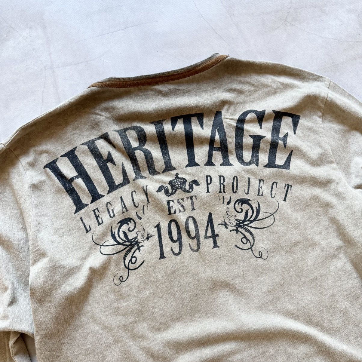 Hysteric Glamour Abstract Hysteric Glamour Style Long Sleeve LGB T-shirt Tee Size US XL / EU 56 / 4 - 9 Thumbnail