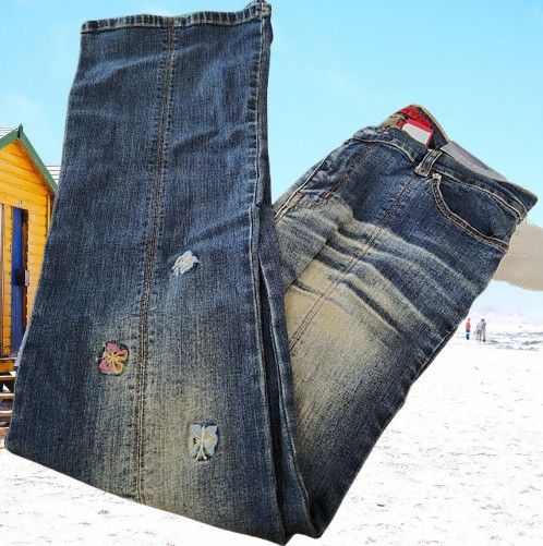 Other VTG Bongo Stretch Flare Jeans Size 11 NWT Size 34" / US 12 / IT 48 - 3 Thumbnail