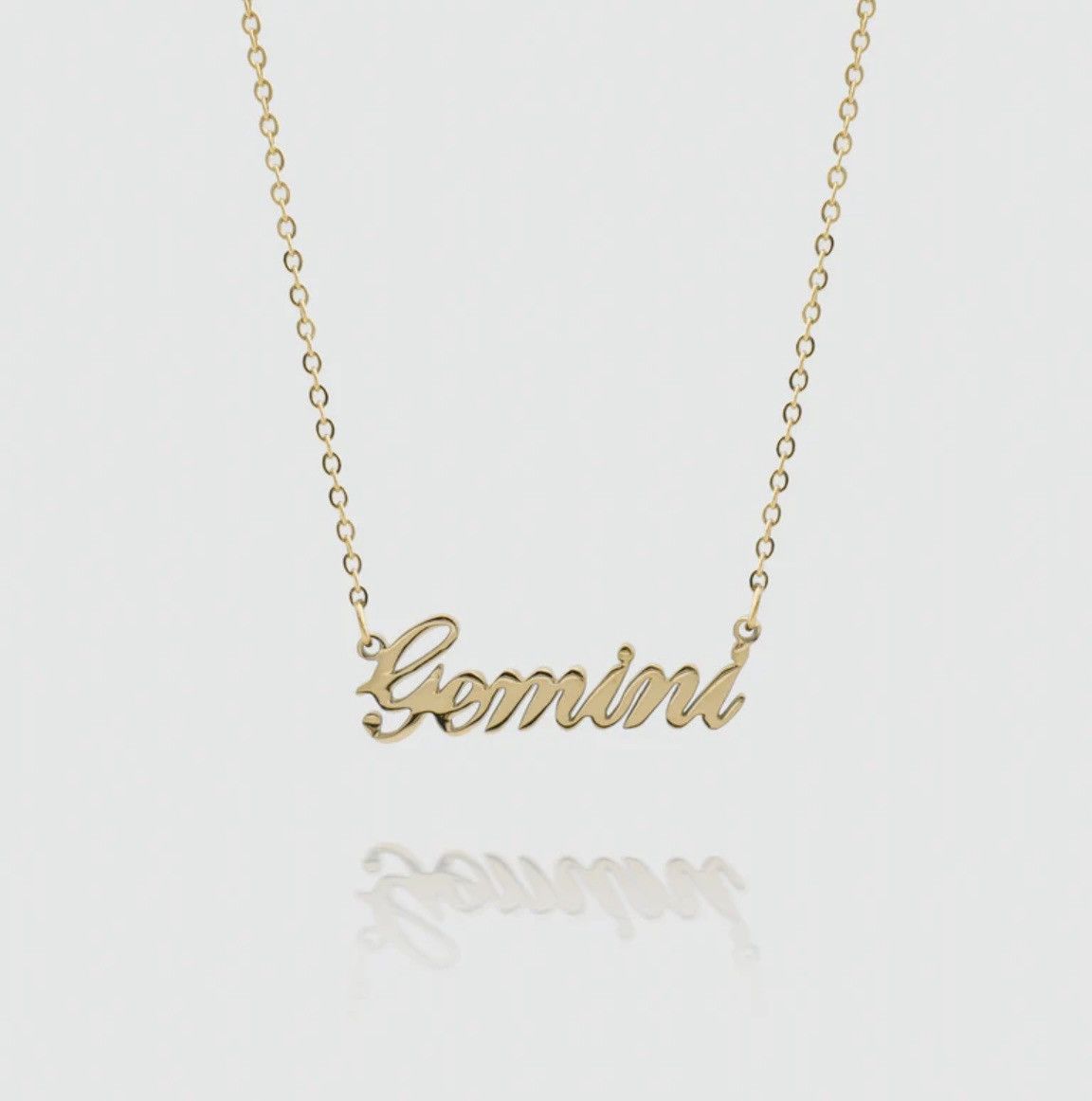 Other × Vintage Zodiac name necklace gold Size ONE SIZE - 1 Preview